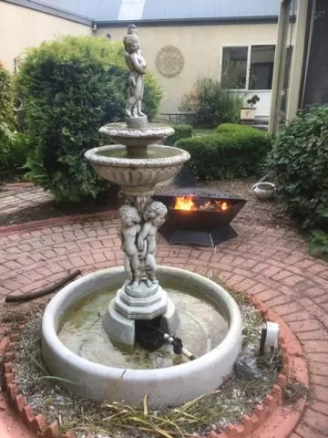 Garden view in Tranquilles Bed & Breakfast