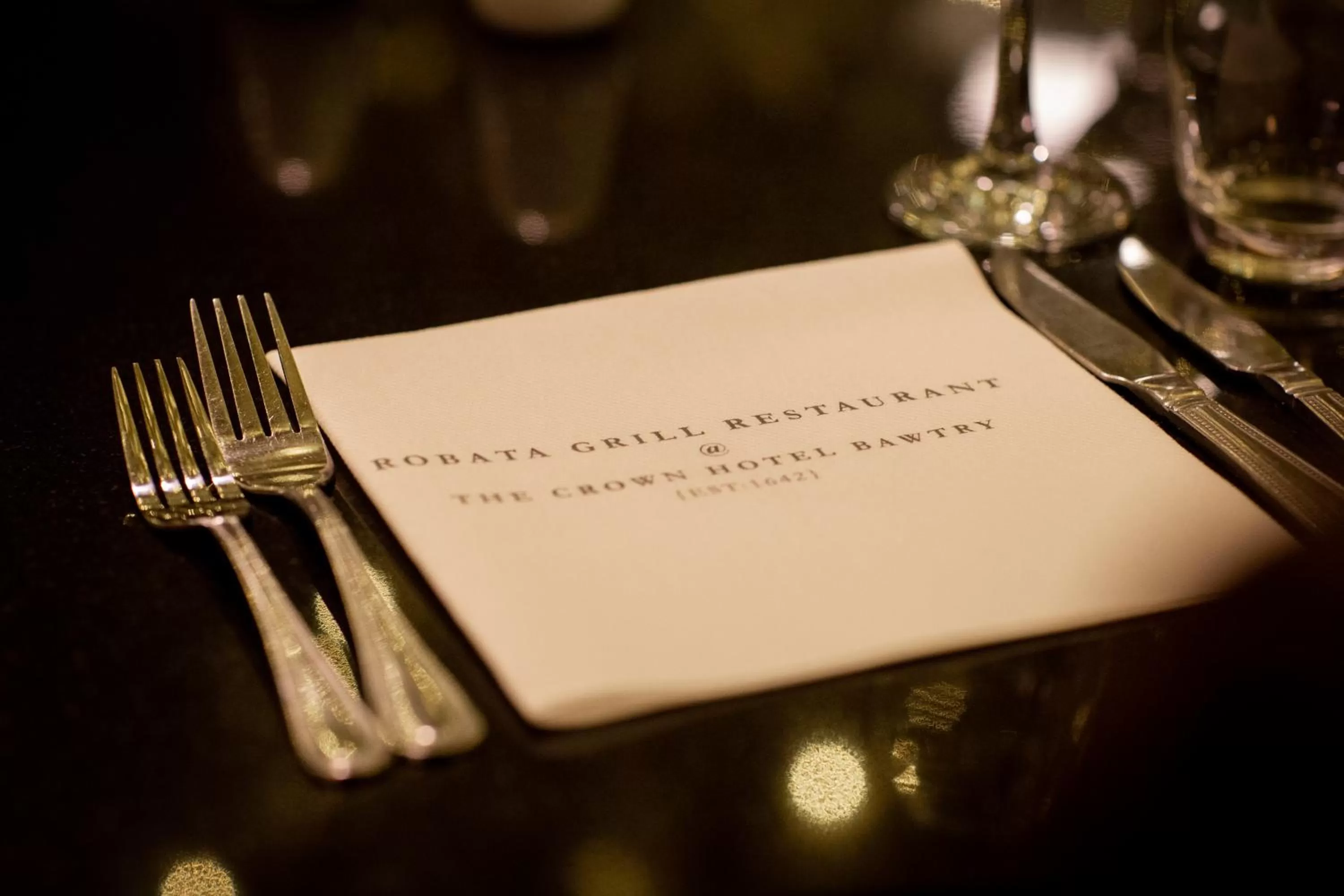 Restaurant/places to eat in The Crown Hotel Bawtry-Doncaster