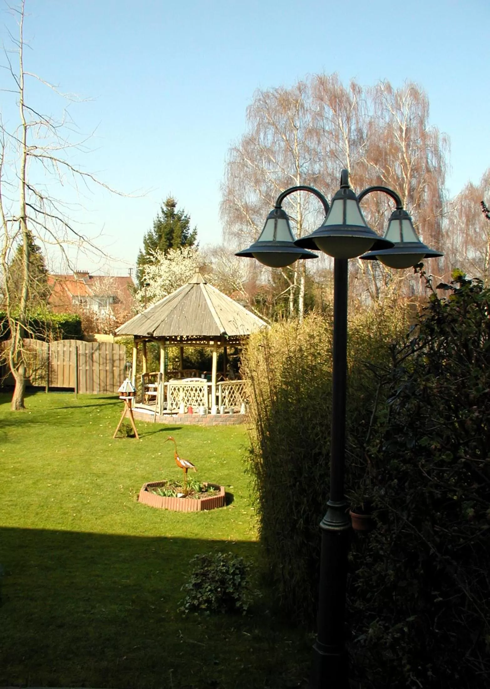 Garden in B&B A la Malogne