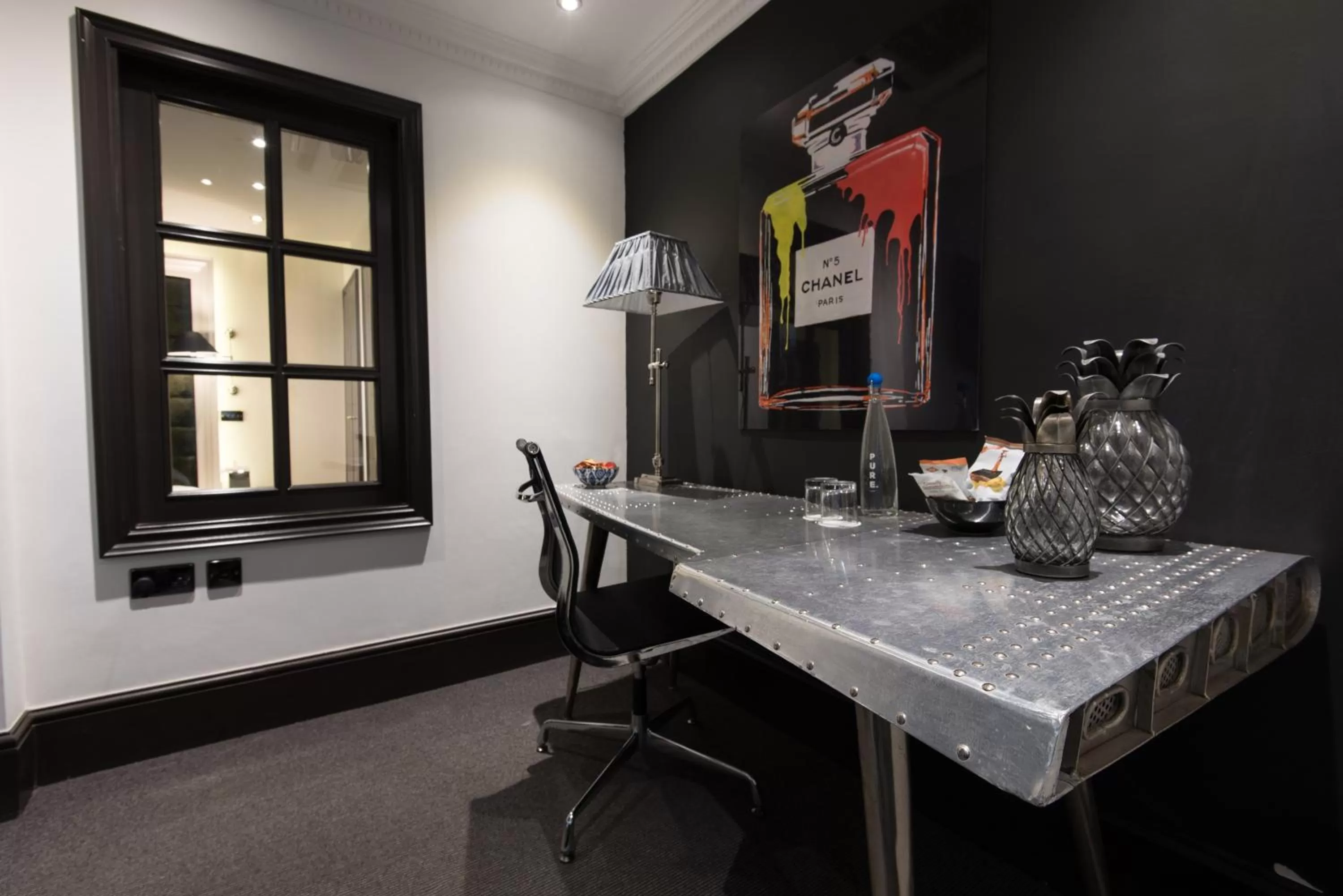 Bedroom in The Exhibitionist Hotel