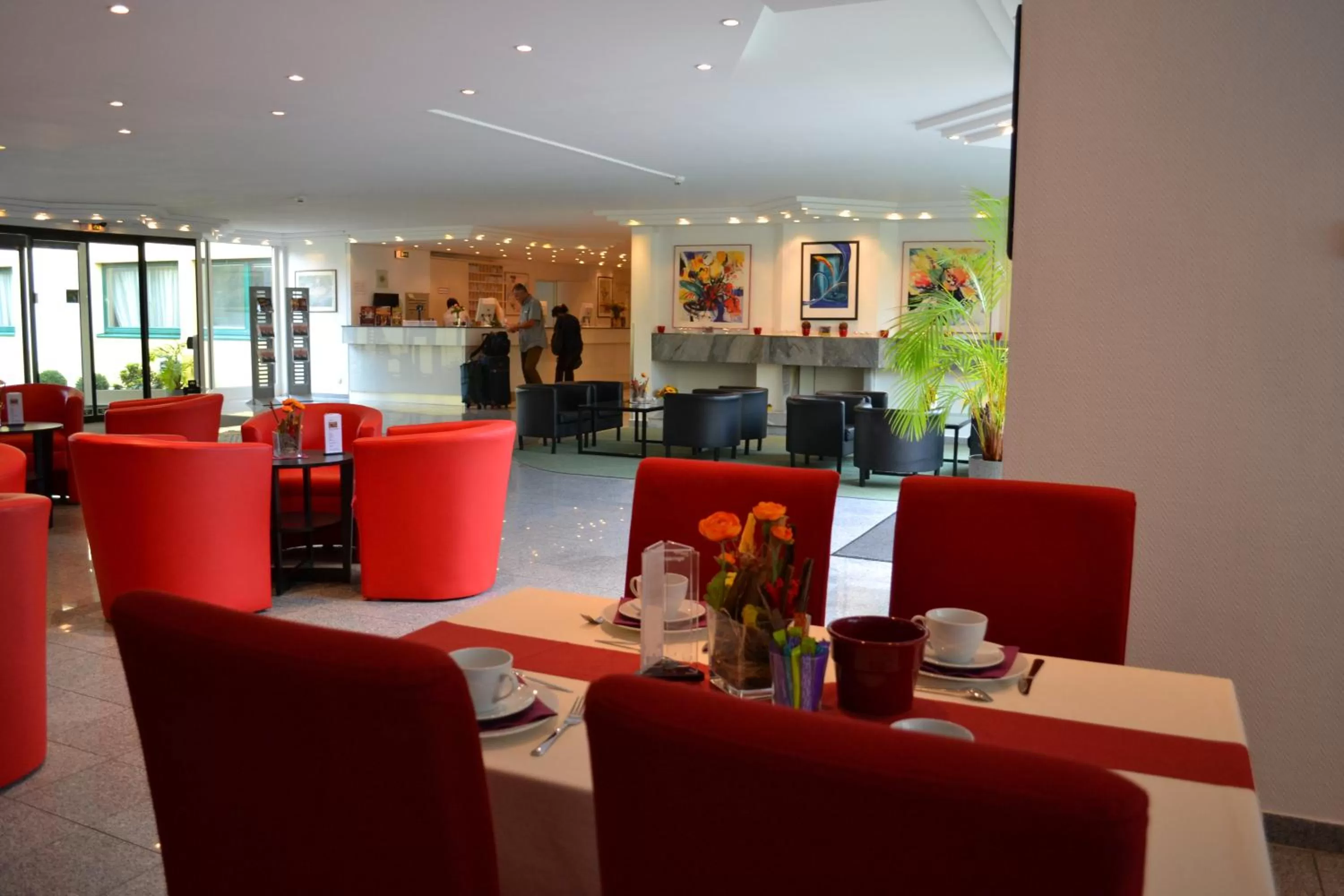 Lobby or reception in Lenas West Hotel