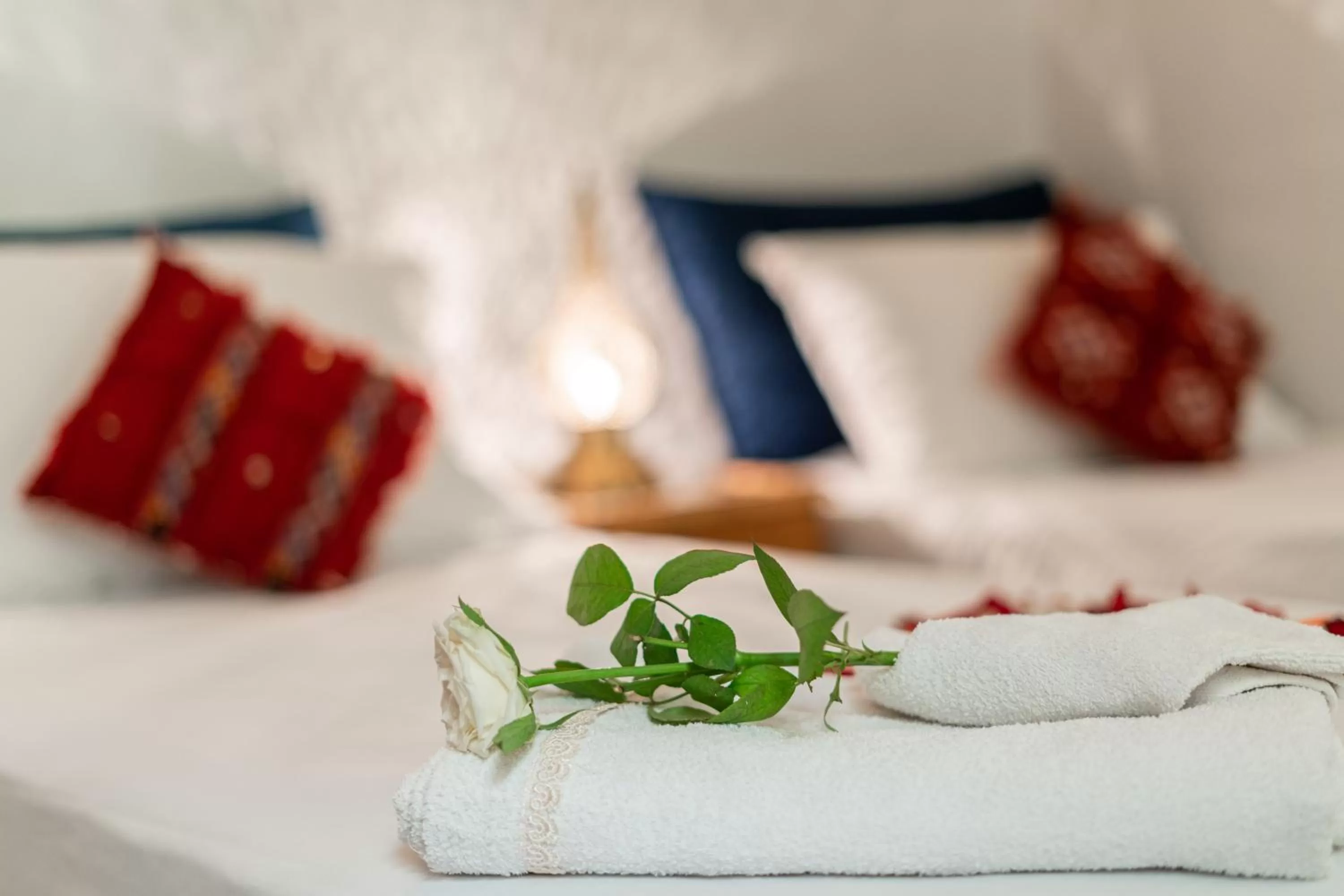 Bed in Riad Taj Salma