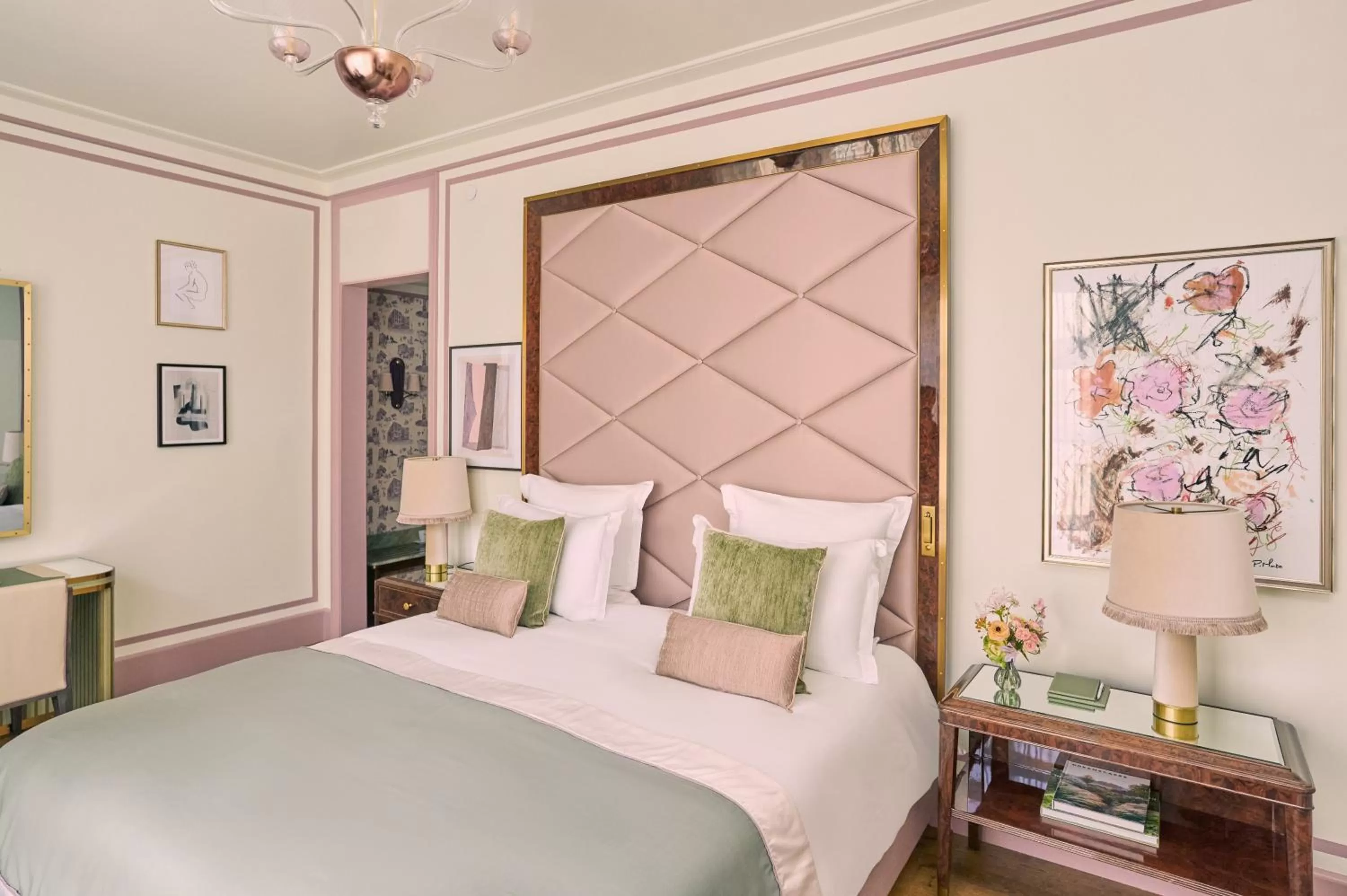 Bed in Fouquet's New York