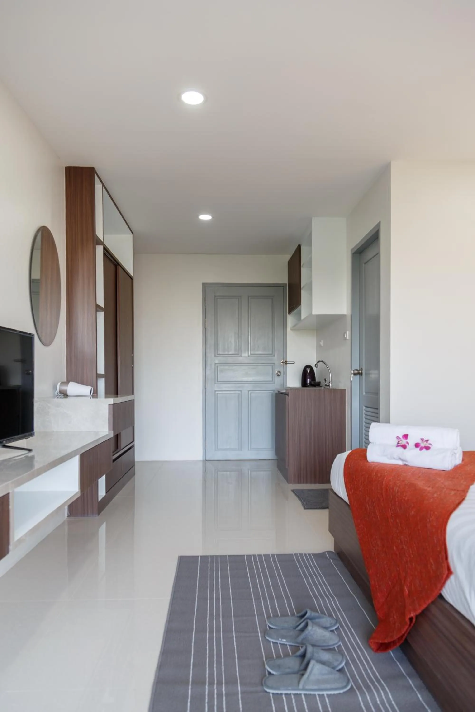 Bedroom in Q Space Residence