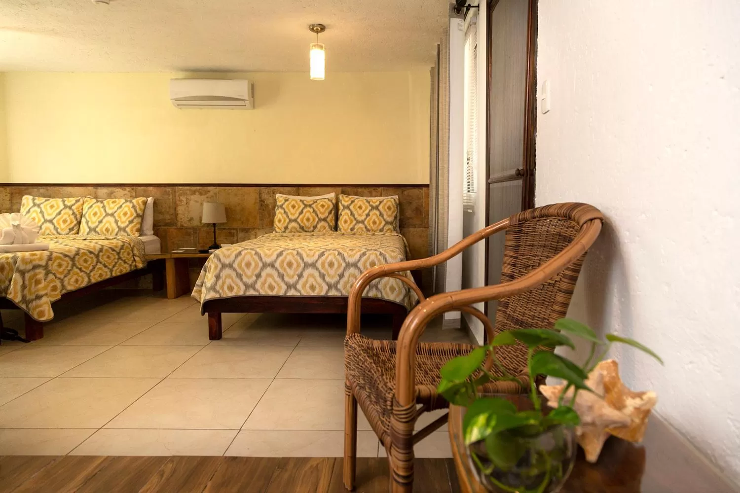 Decorative detail in Hotel Amar Inn