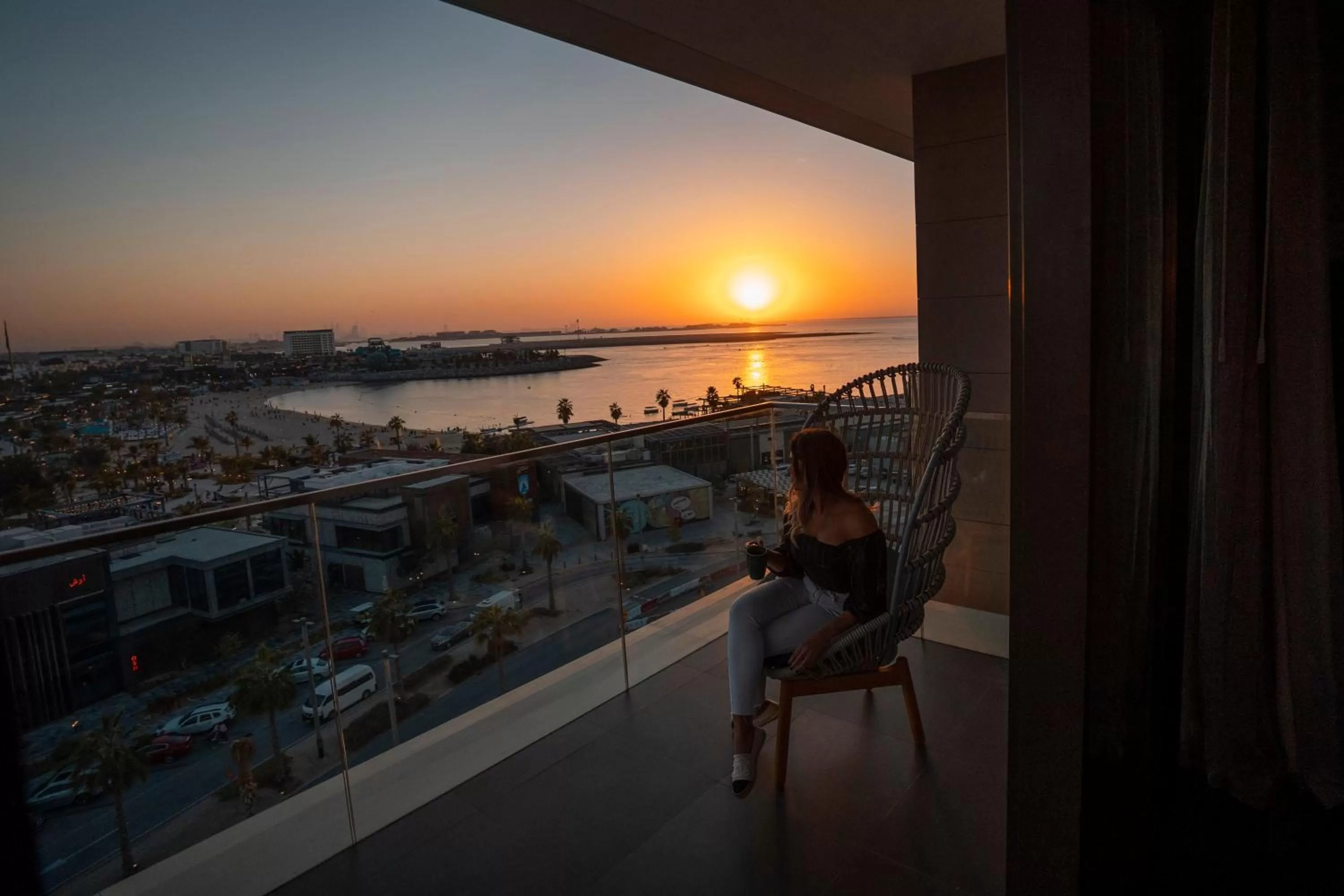 Balcony/Terrace in Hyatt Centric Jumeirah Dubai