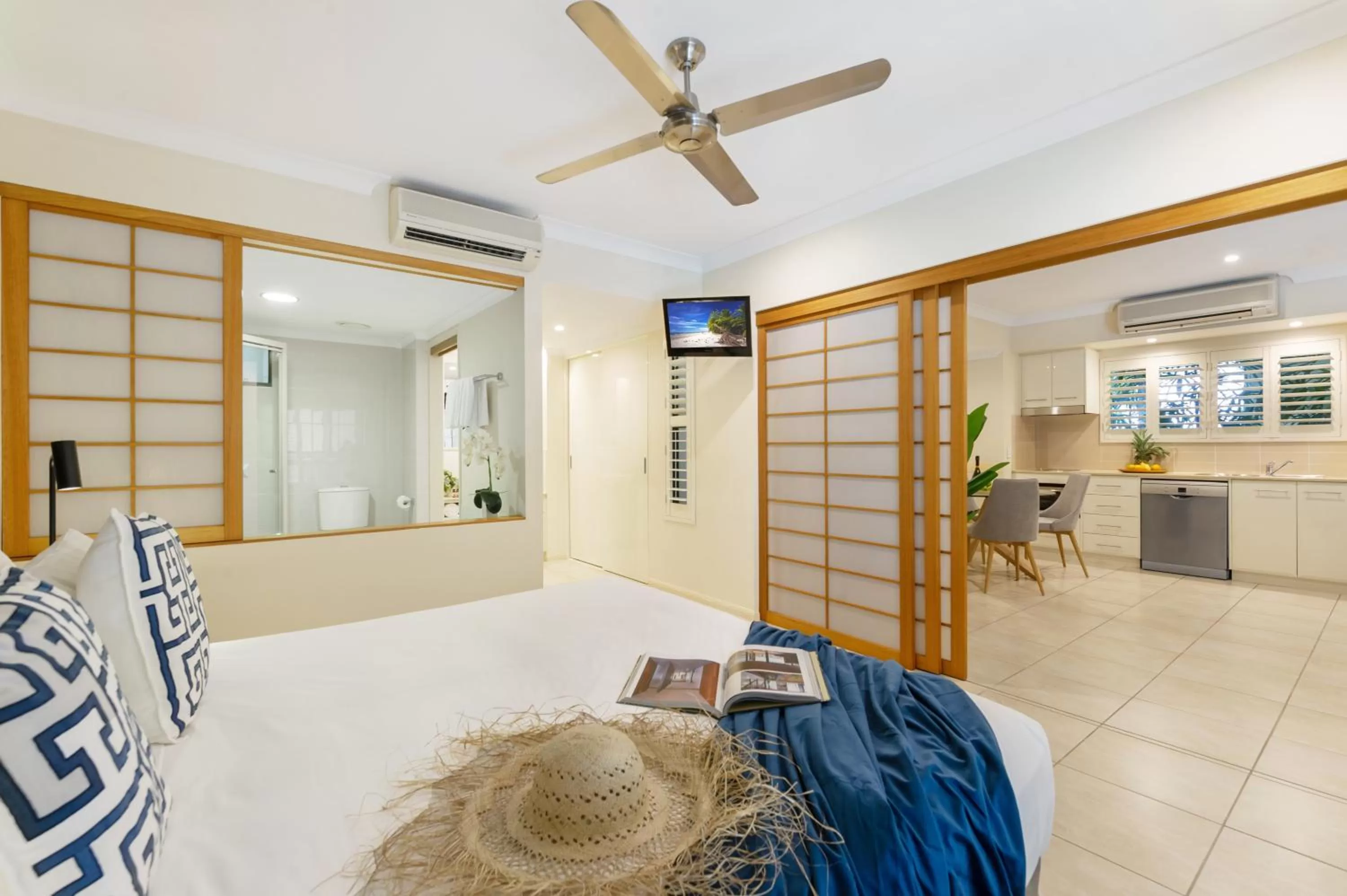 Bedroom, Bed in Shantara Resort Port Douglas - Adults Only Retreat