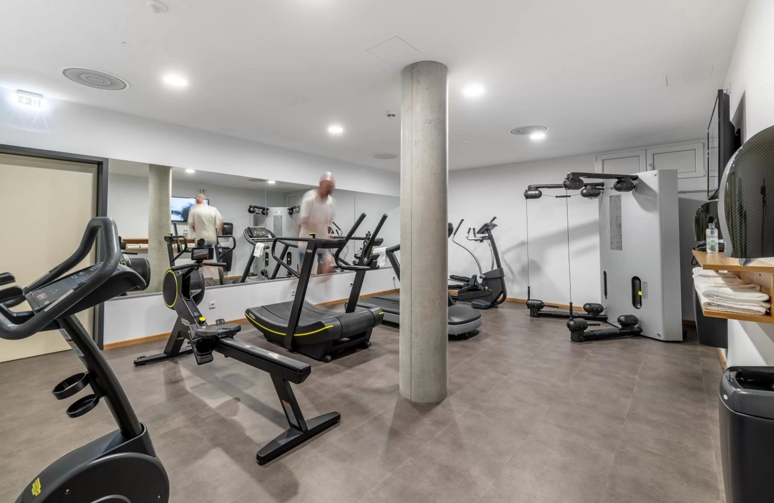 Fitness centre/facilities in Hotel Melchior Park