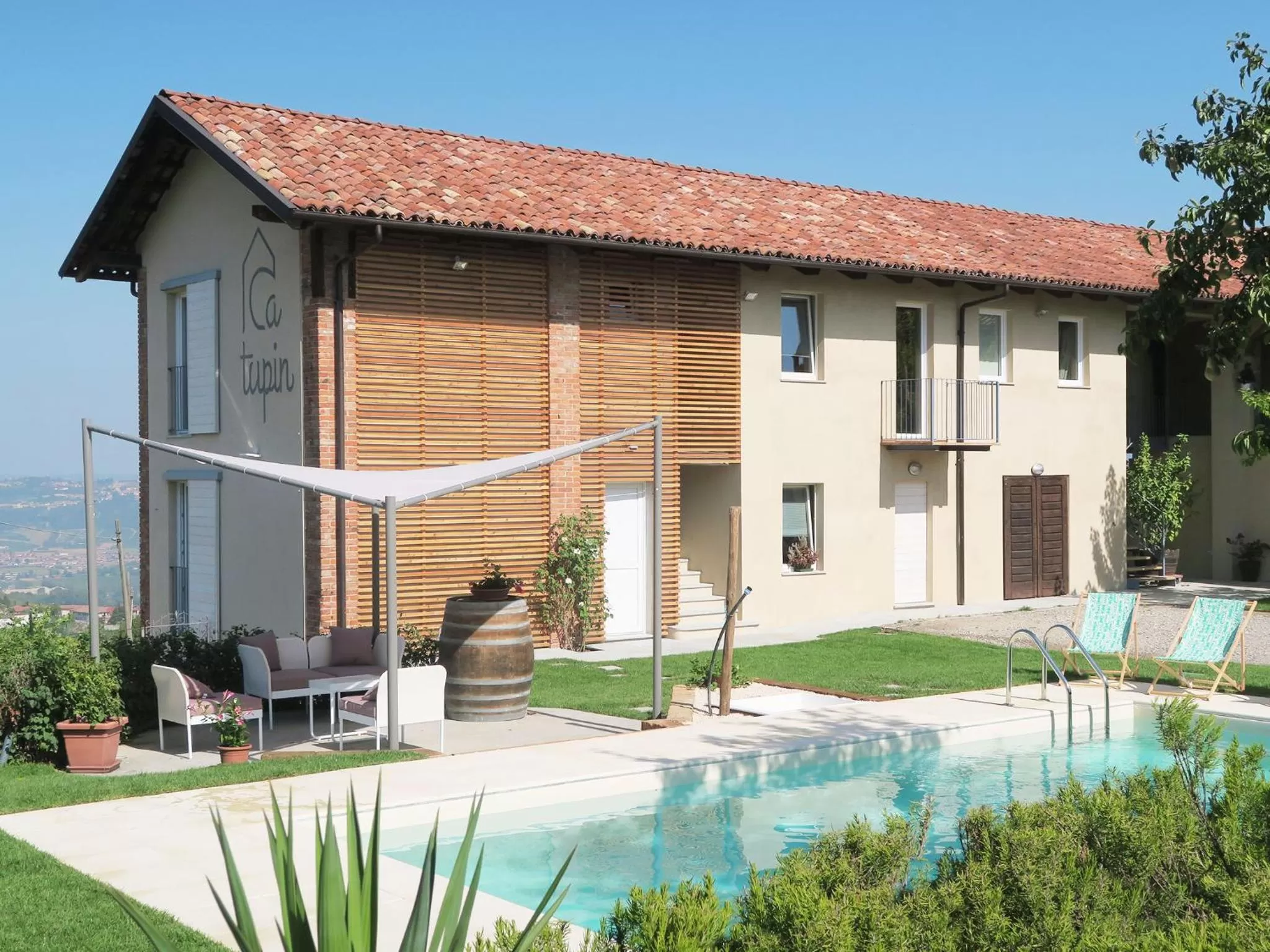 Swimming pool in Ca Tupin