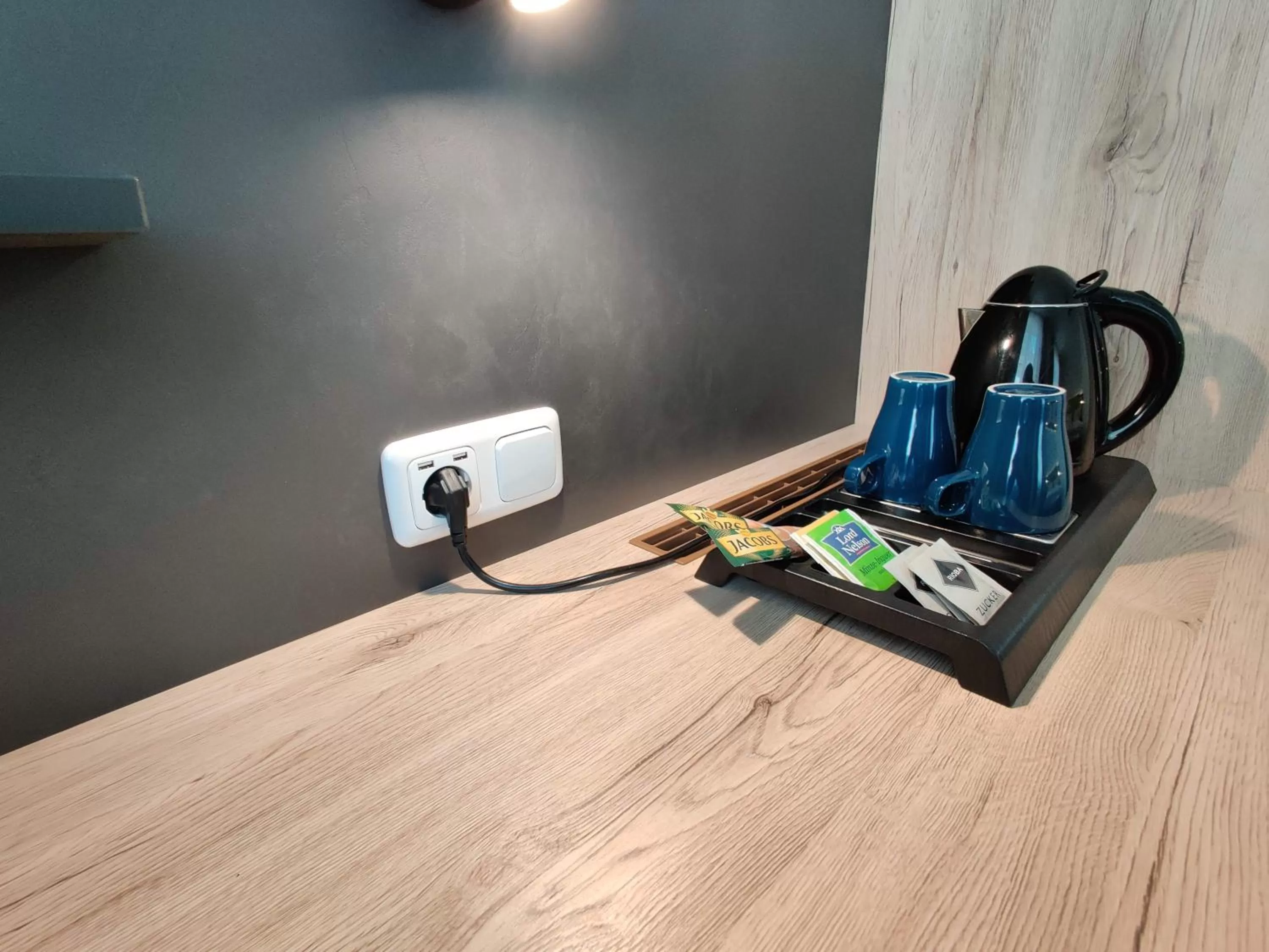 Coffee/tea facilities in Hotel Goldene Traube