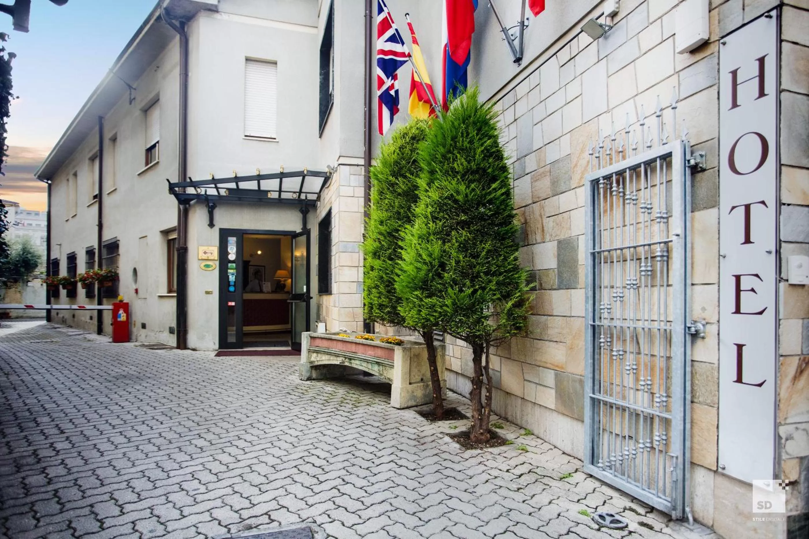 Property building in Hotel Alessandro Della Spina