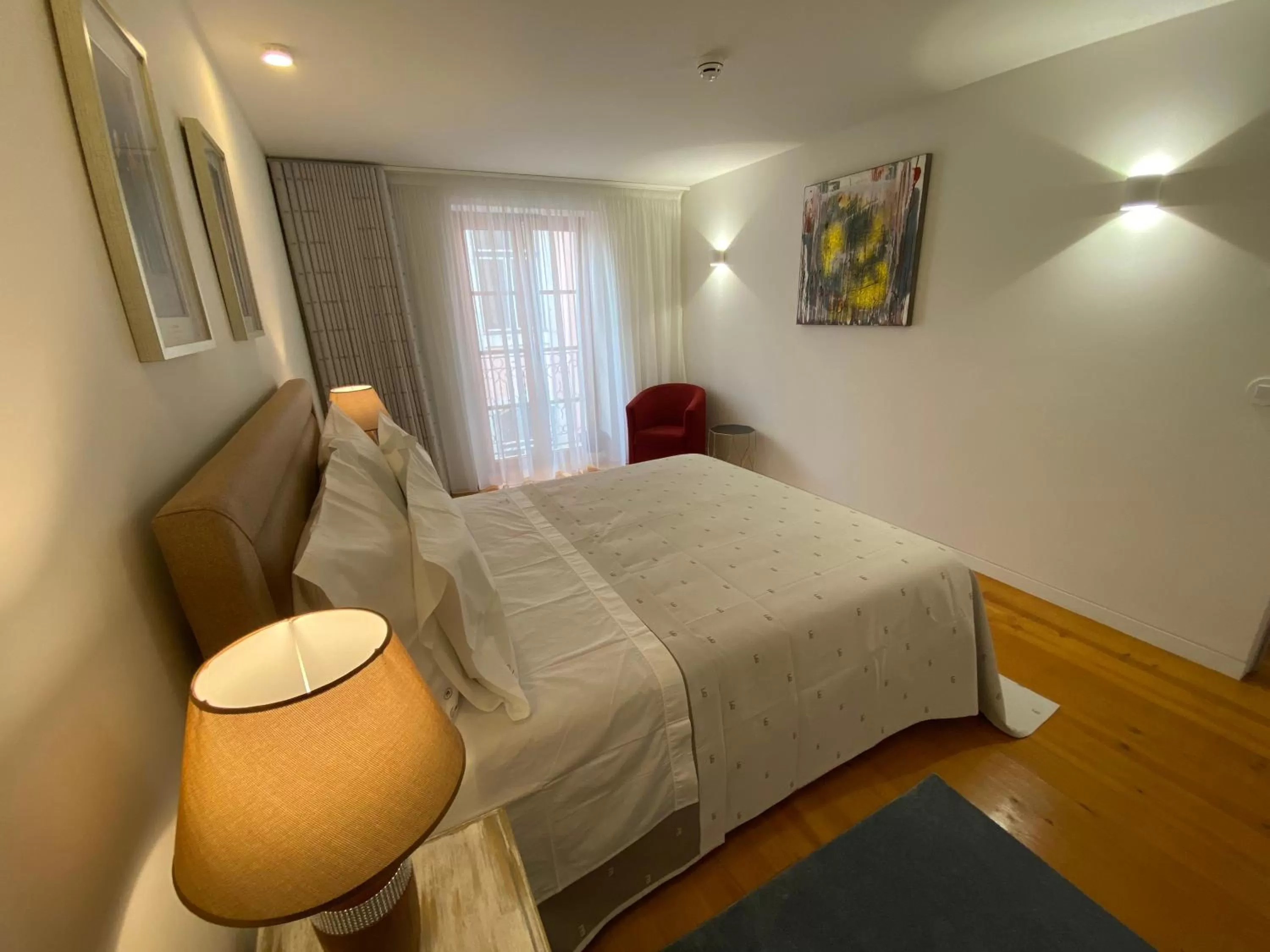 Bed in TM Luxury Apartments Lisbon