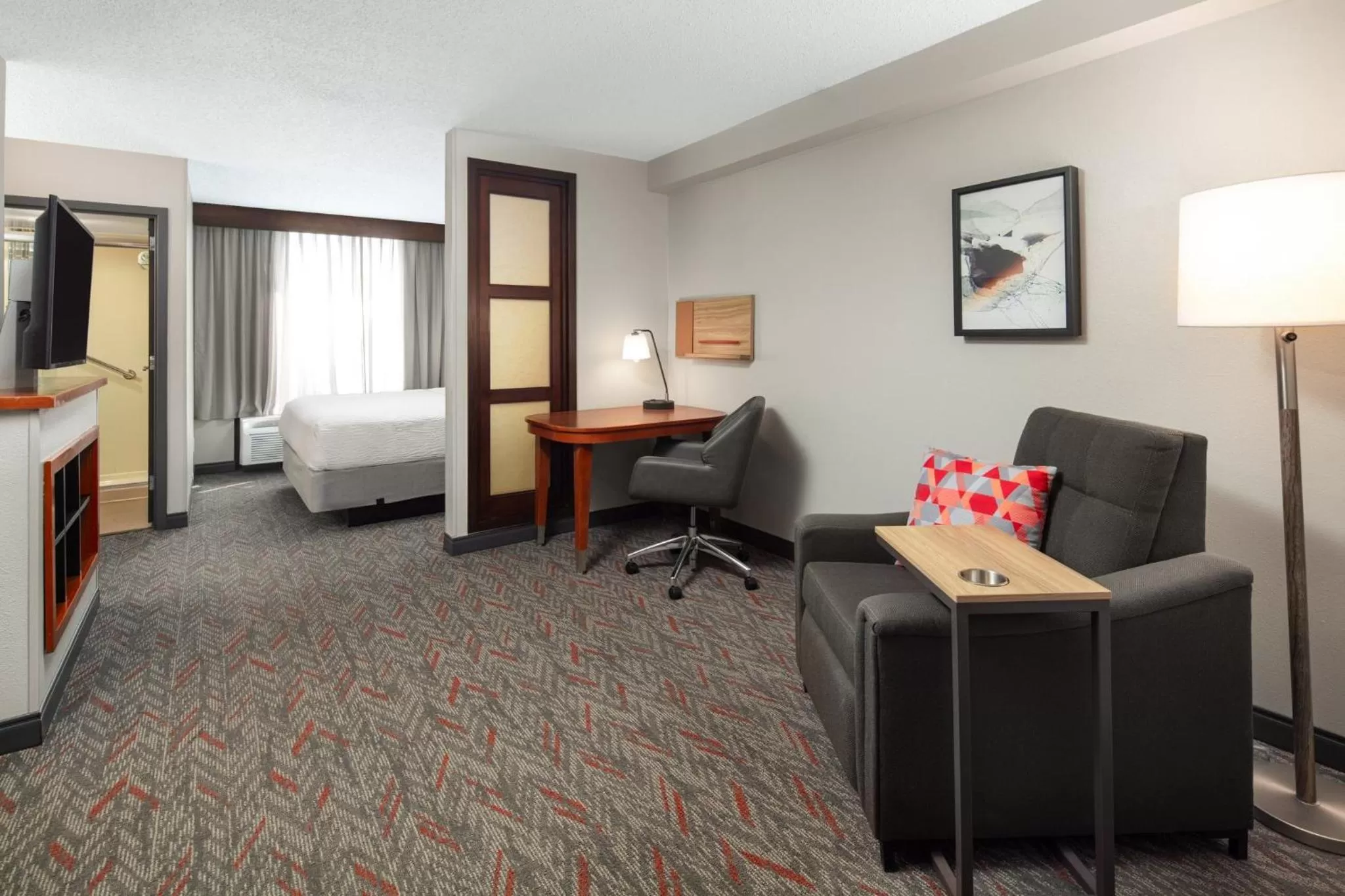 Photo of the whole room, Bed in Candlewood Suites - Birmingham - Inverness by IHG