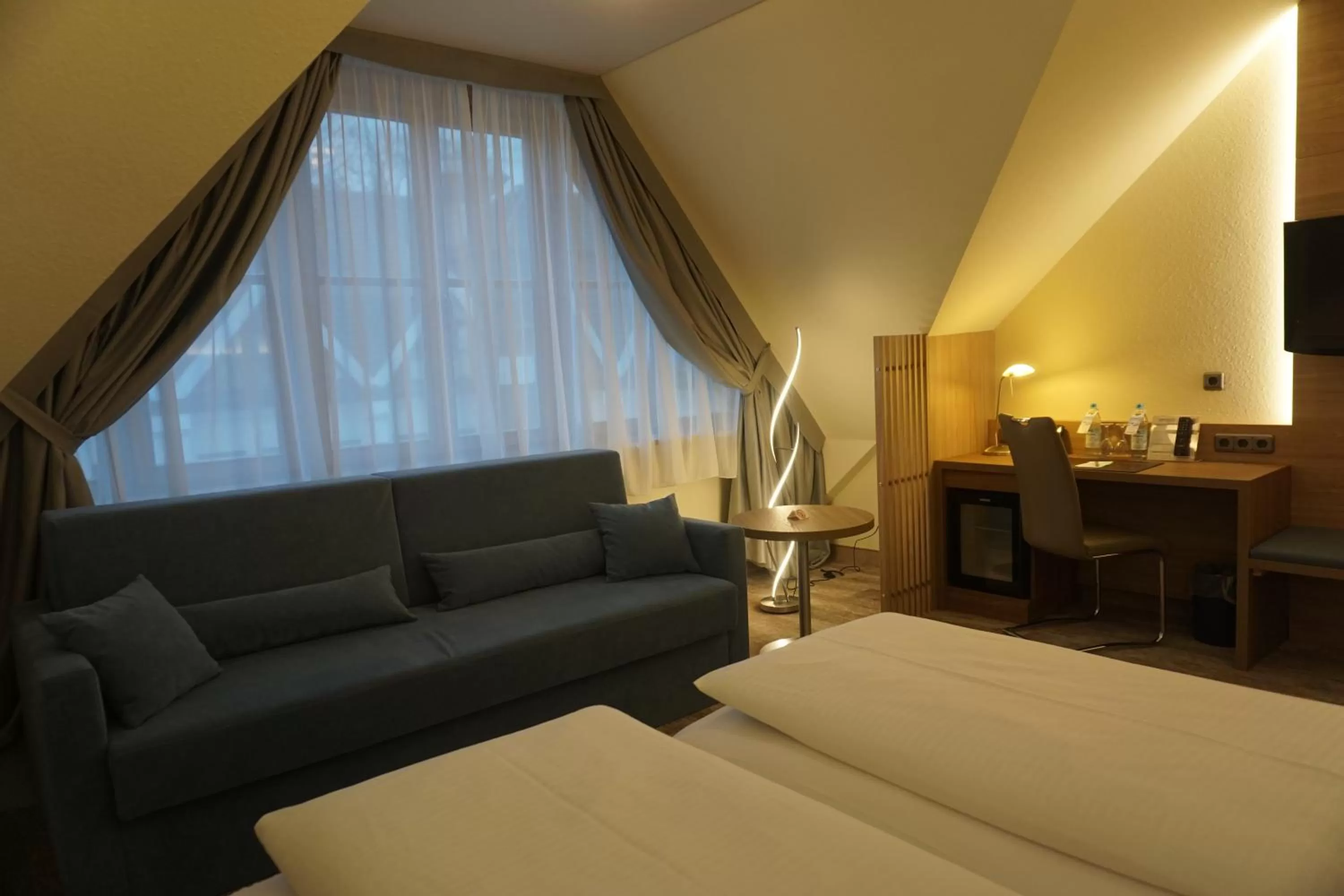 Photo of the whole room, Bed in Hotel Kastanienhof