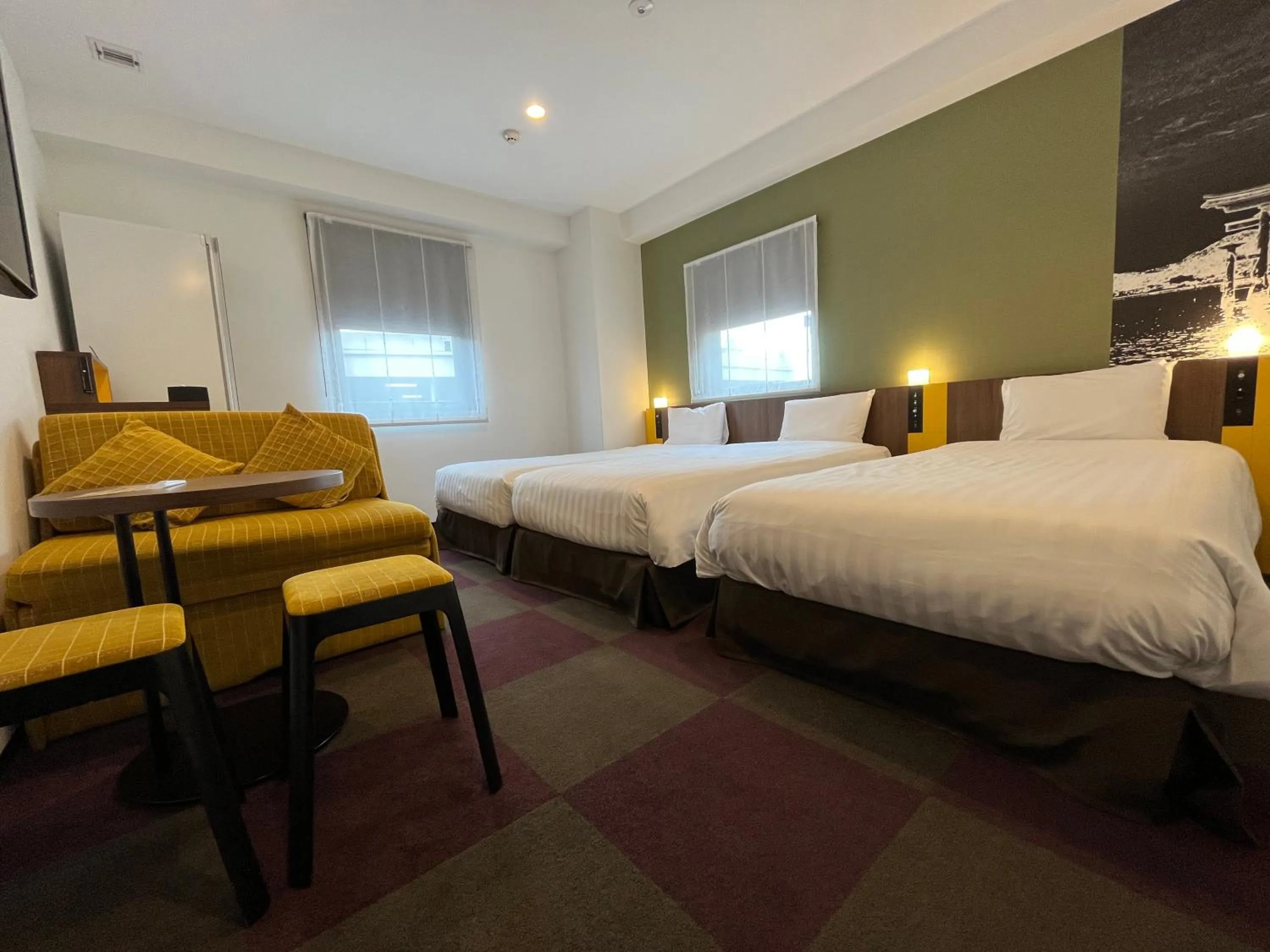 Photo of the whole room, Bed in Henn na Hotel Tokyo Haneda