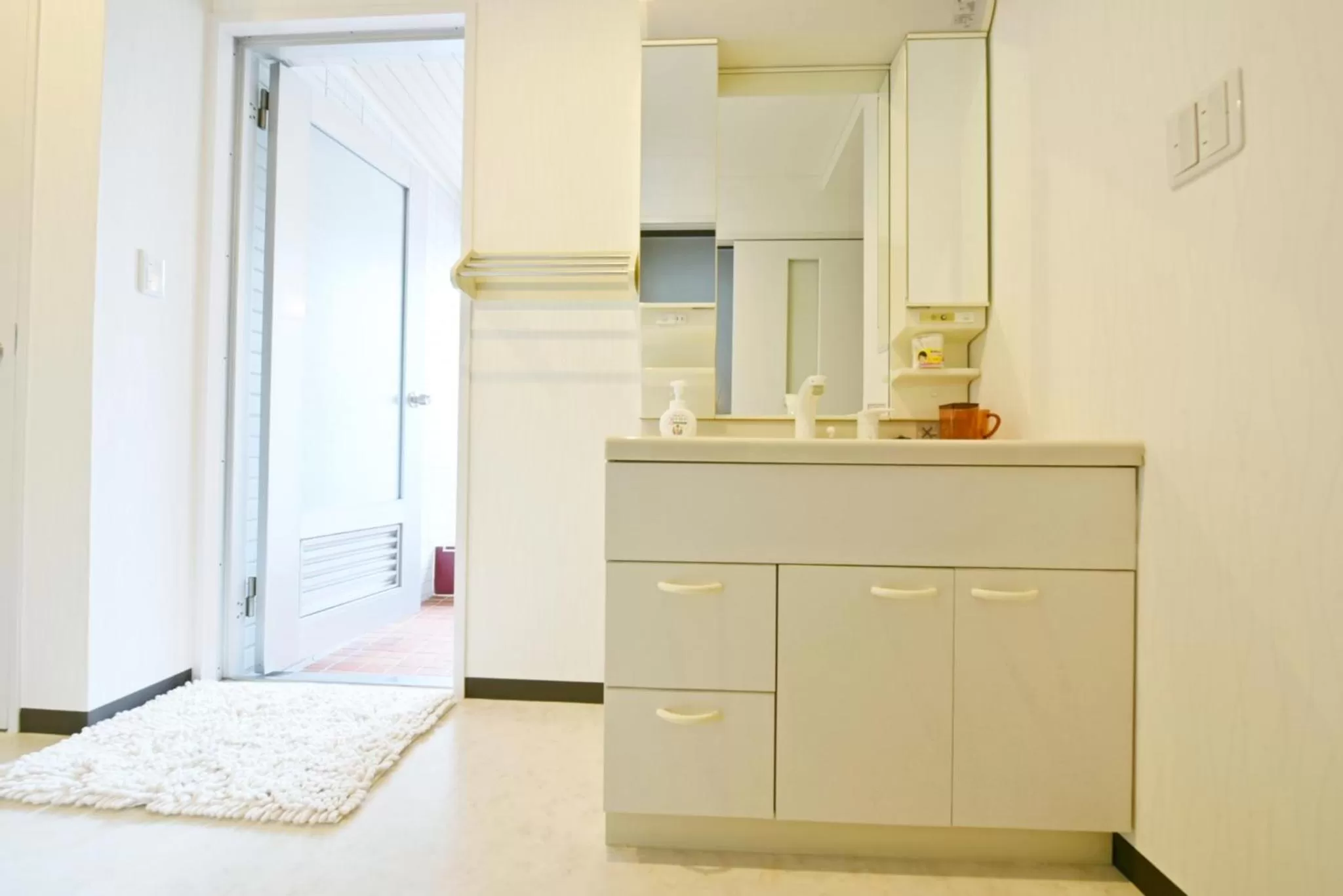 Bathroom in Hostel PLEASURE MARUYAMA