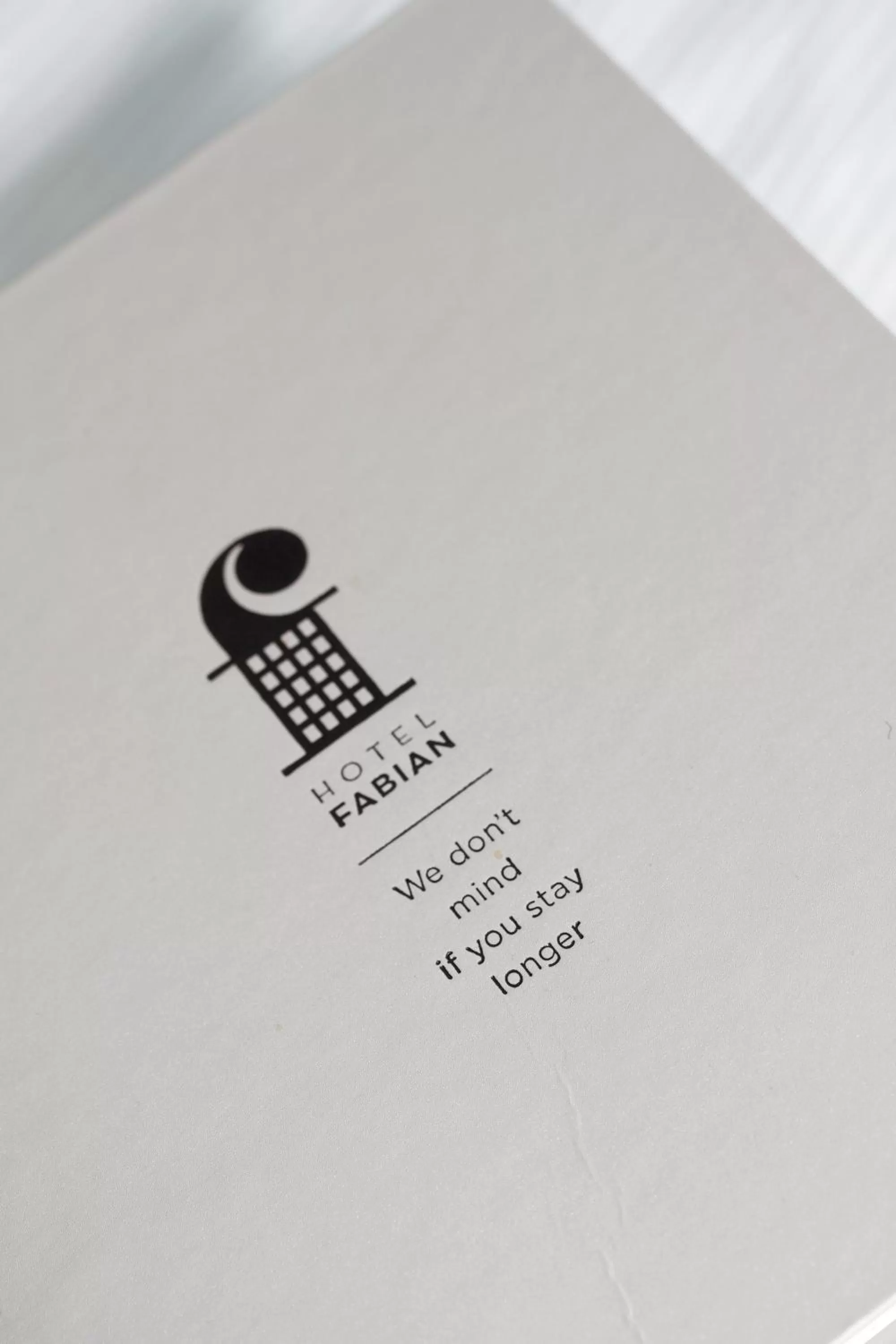 Logo/Certificate/Sign in Hotel Fabian