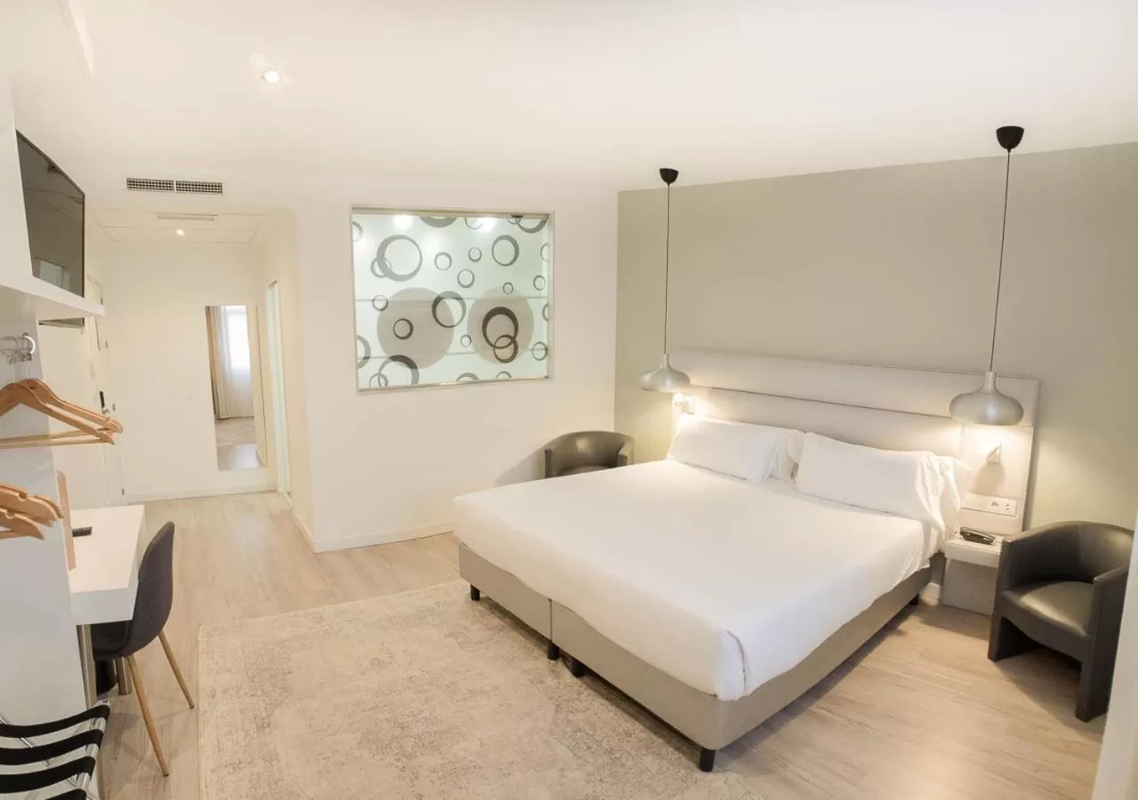 Bed in Hotel Pasarela