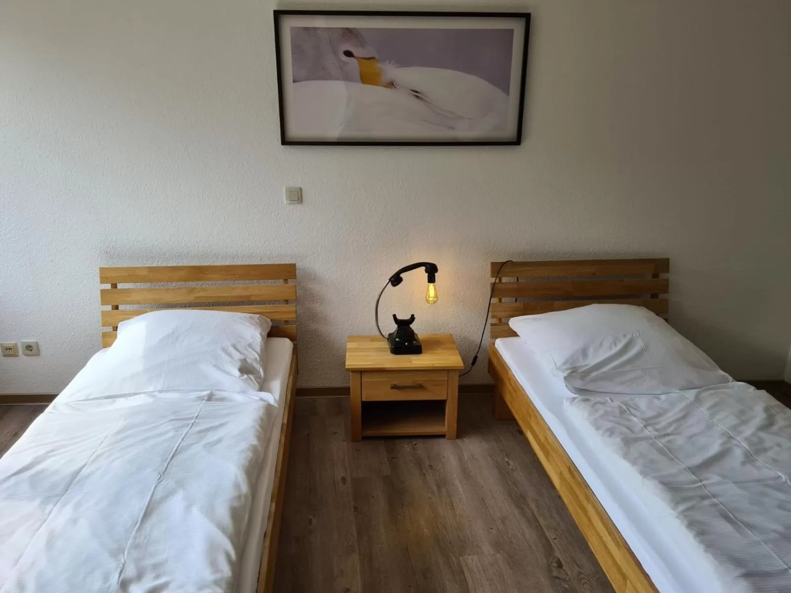Deluxe Twin Room in Hotel Seeblick am Sankelmarker See - Natur und Erholung