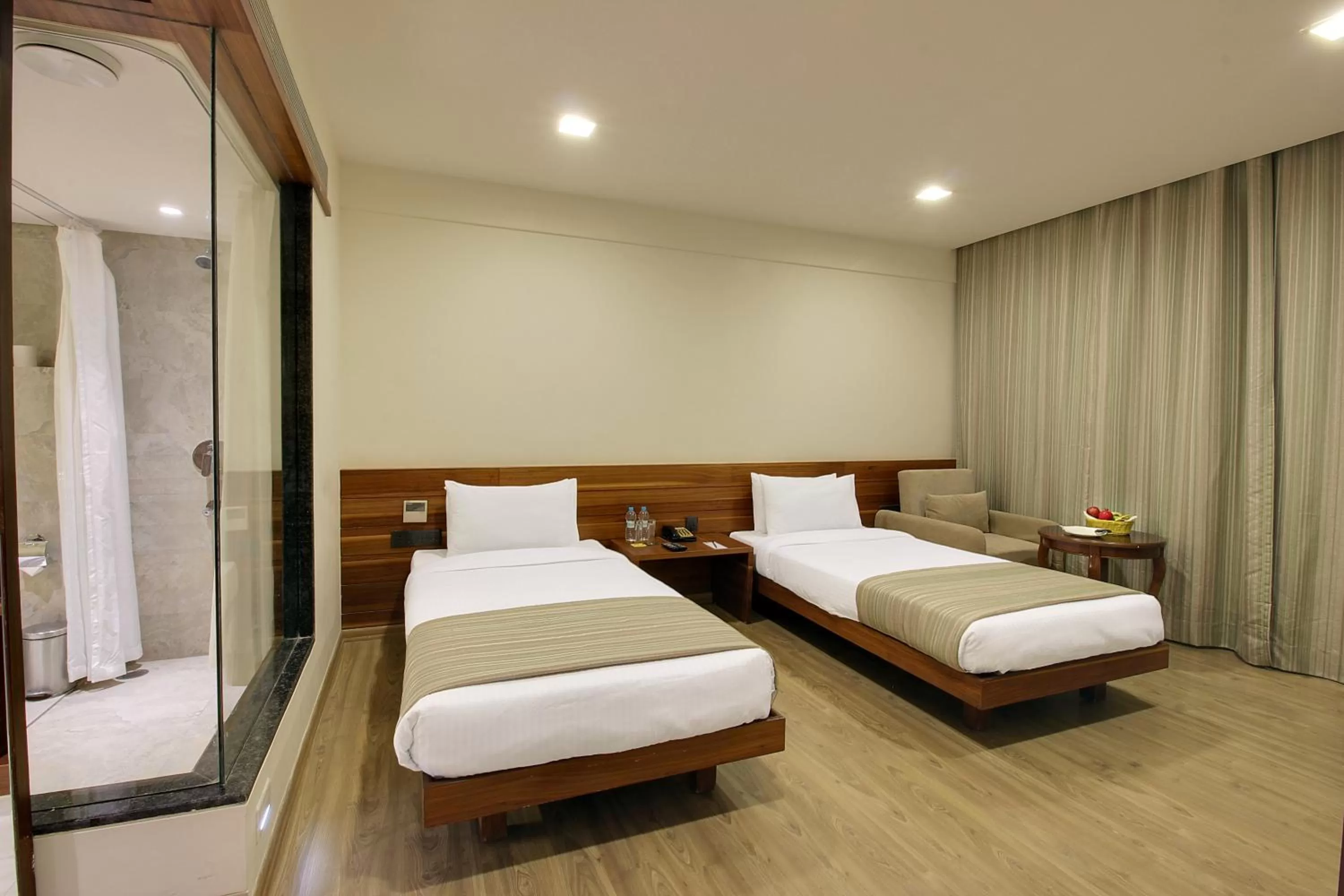 Bedroom, Bed in Temple Tree Hotel Shirdi, a member of Radisson Individuals