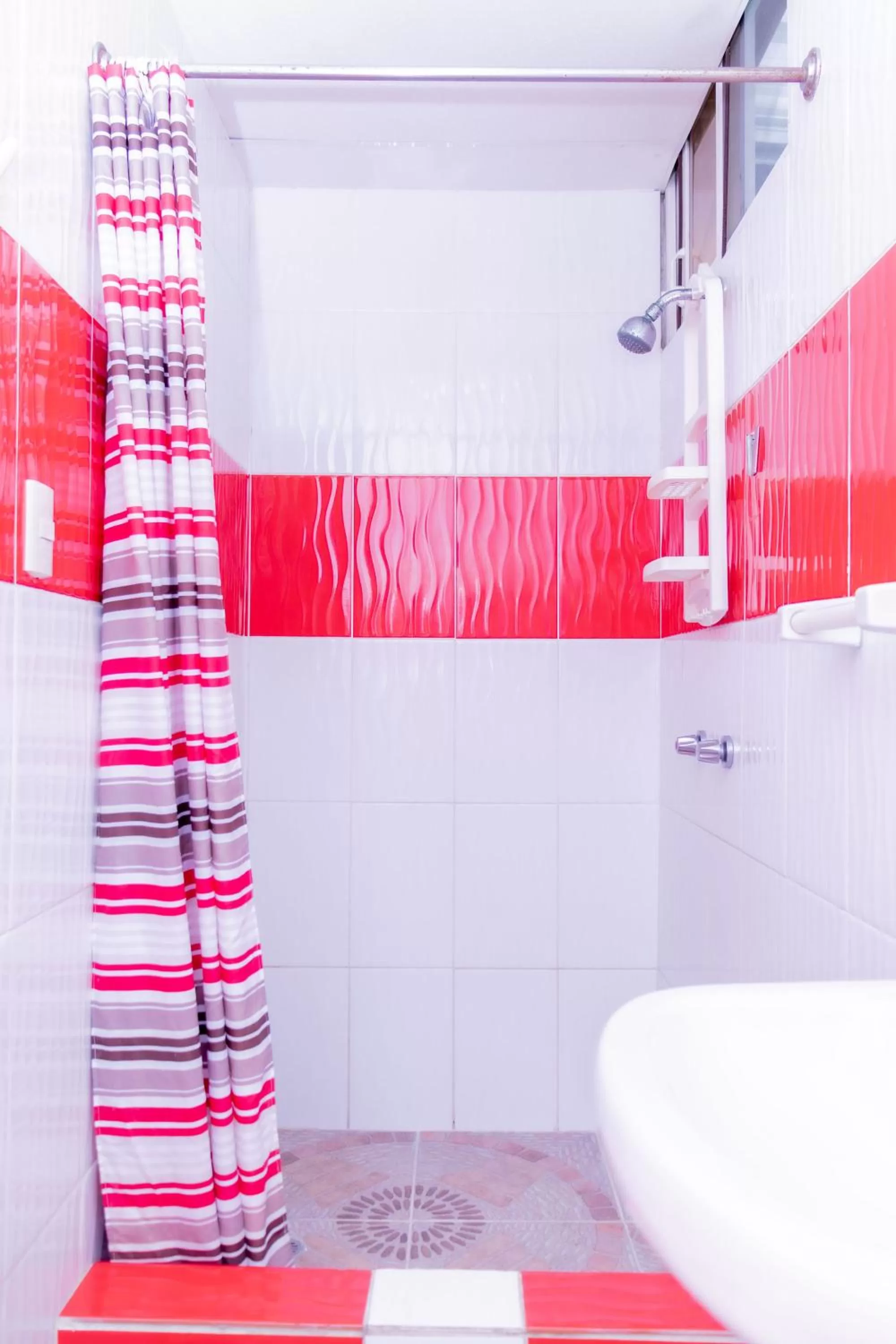 Shower in Hostal Antares