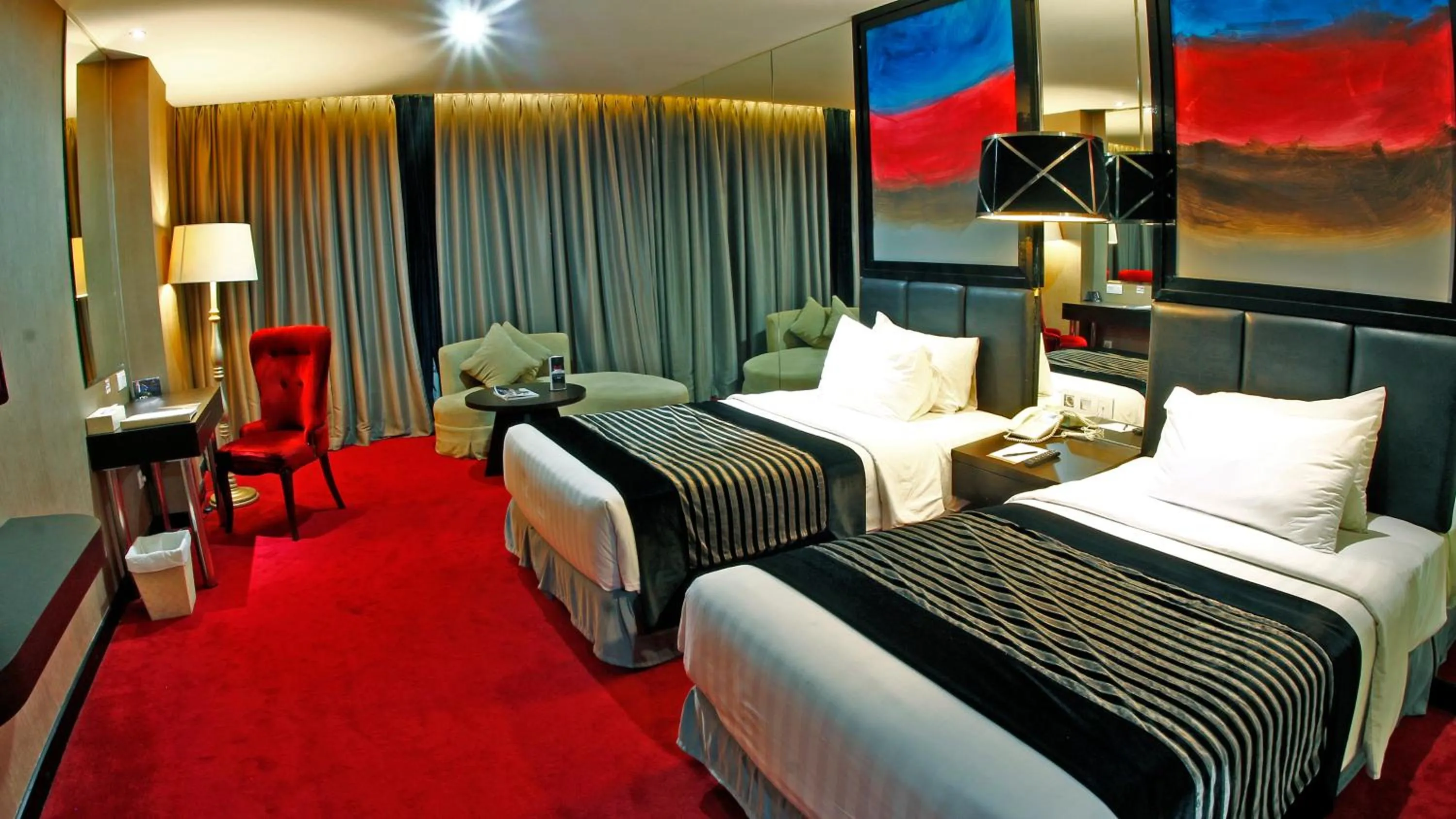 Bedroom, Bed in Amaroossa Cosmo Jakarta