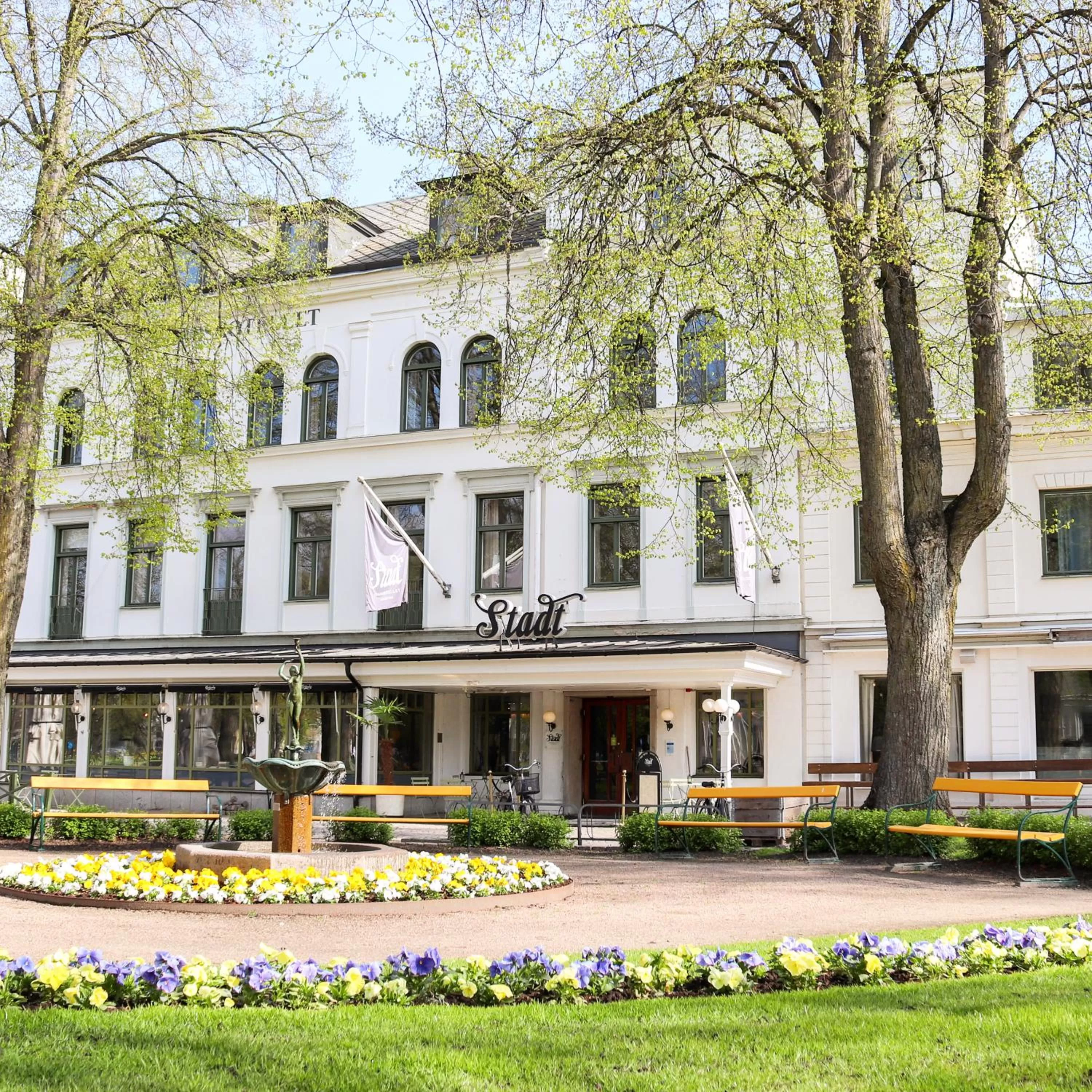 Facade/entrance in Stadshotellet Lidköping