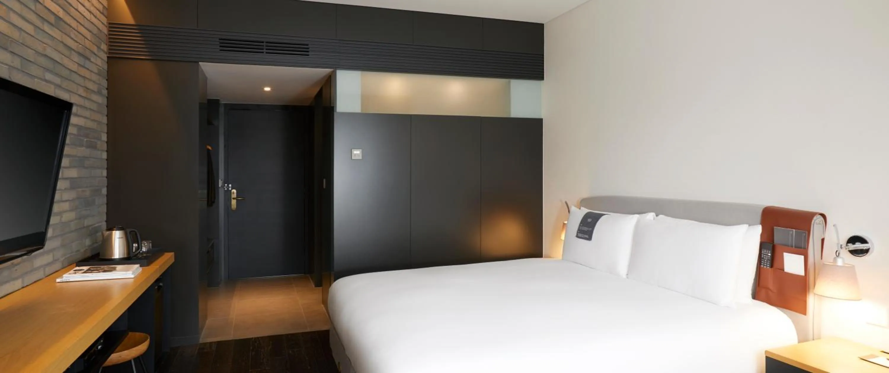 Bedroom, Bed in Maison Glad Jeju