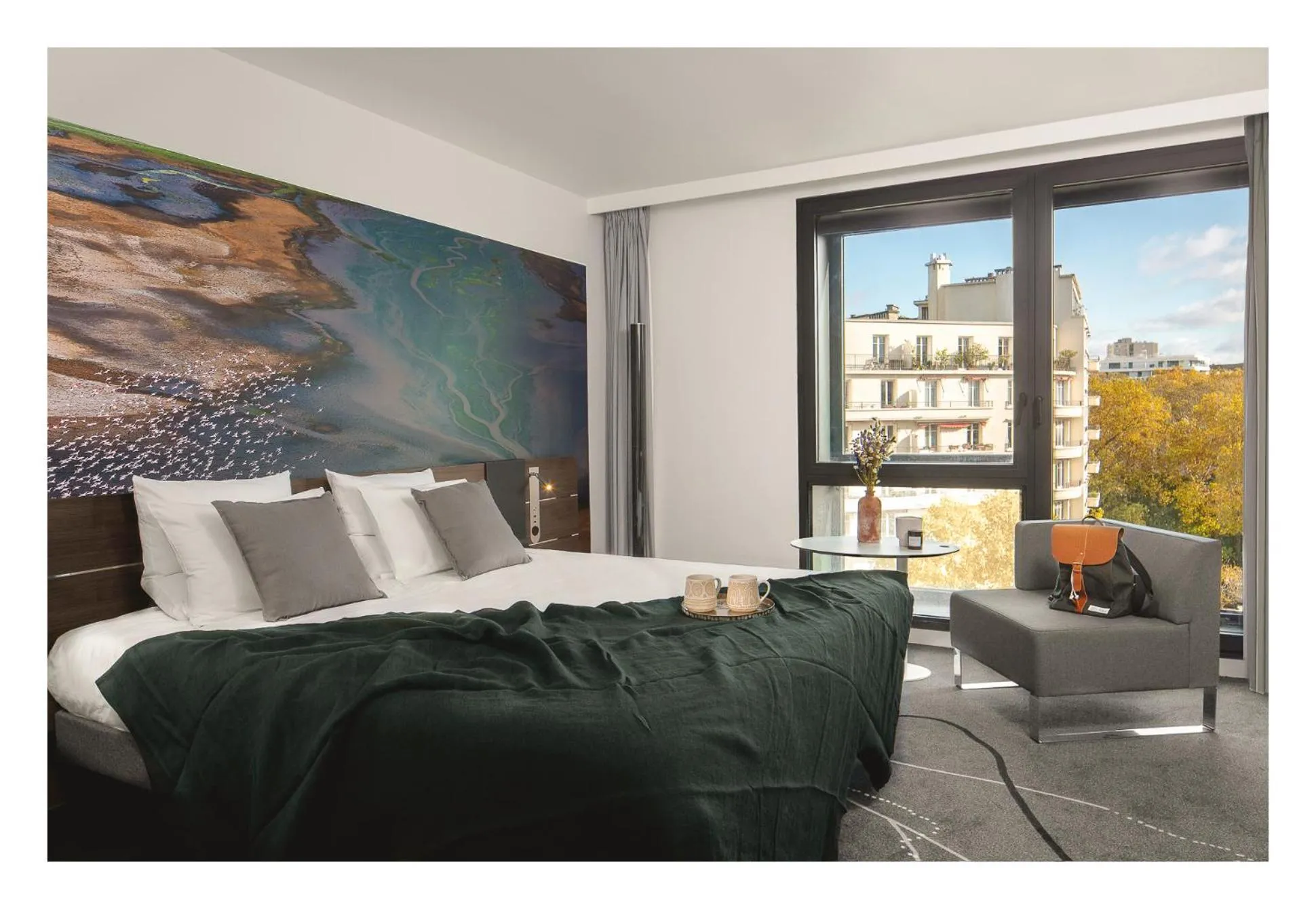 Photo of the whole room, Bed in Novotel Paris Porte Versailles