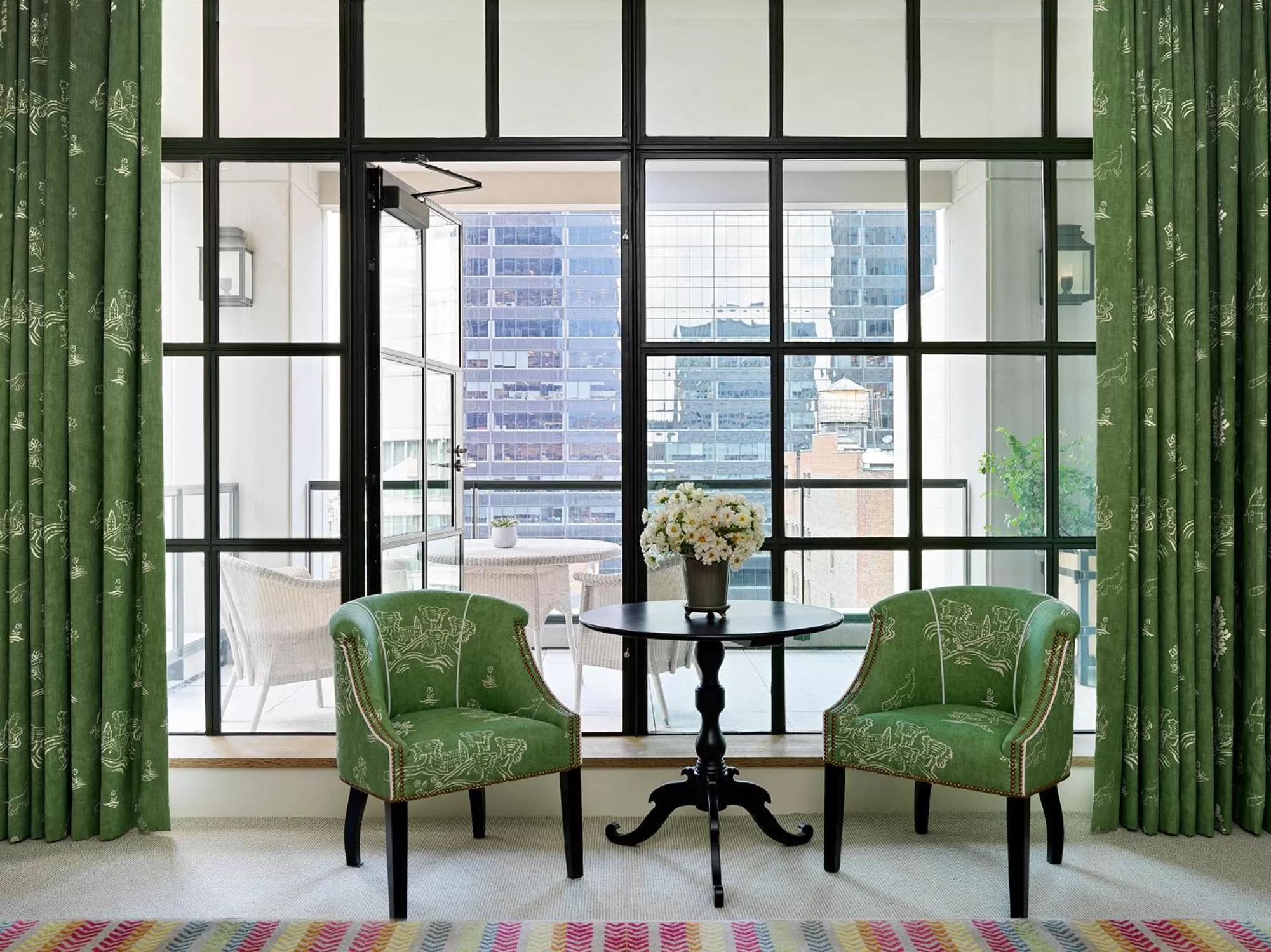 Seating area in The Whitby Hotel