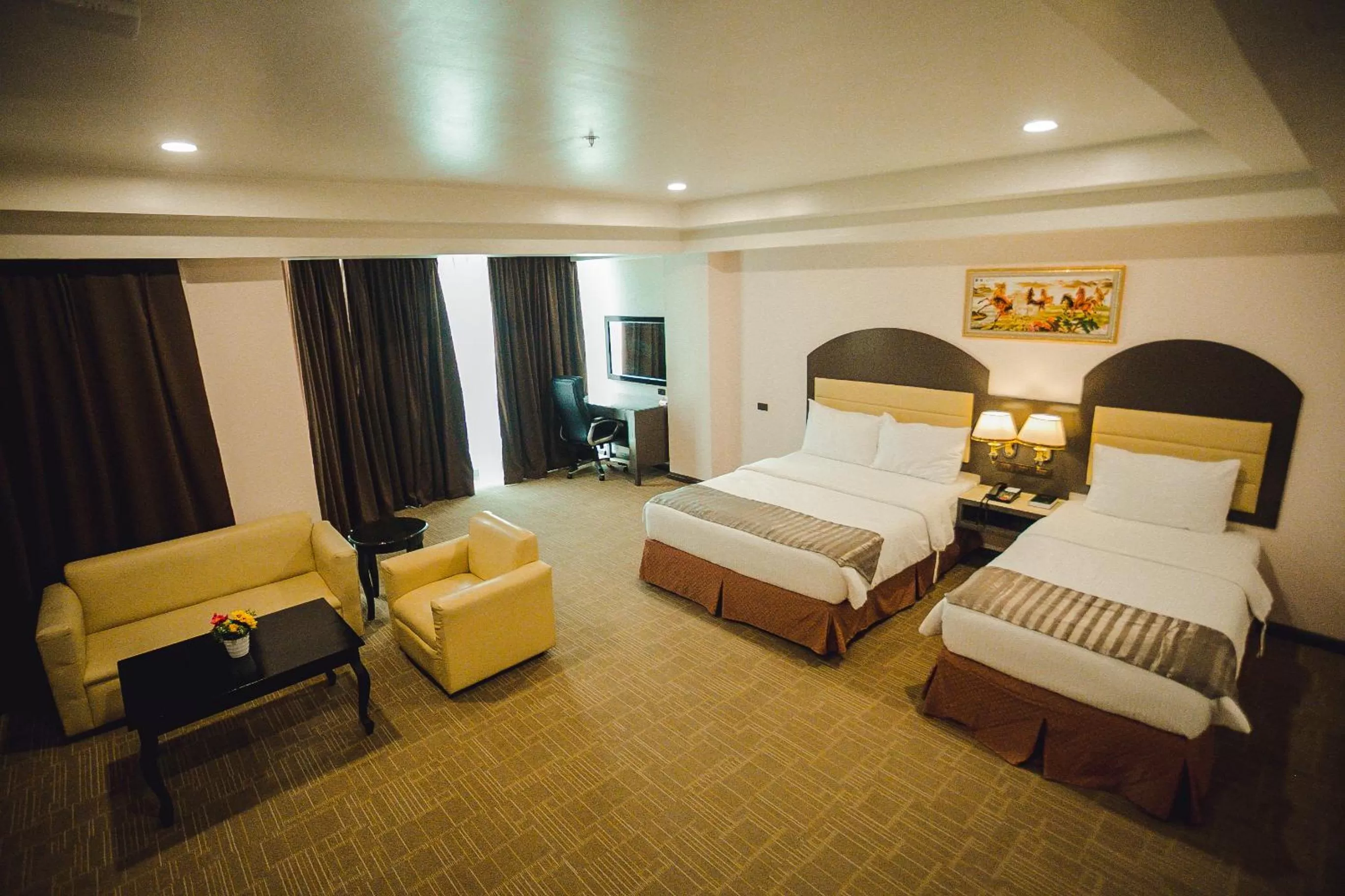 Bed in Butuan Grand Palace Hotel
