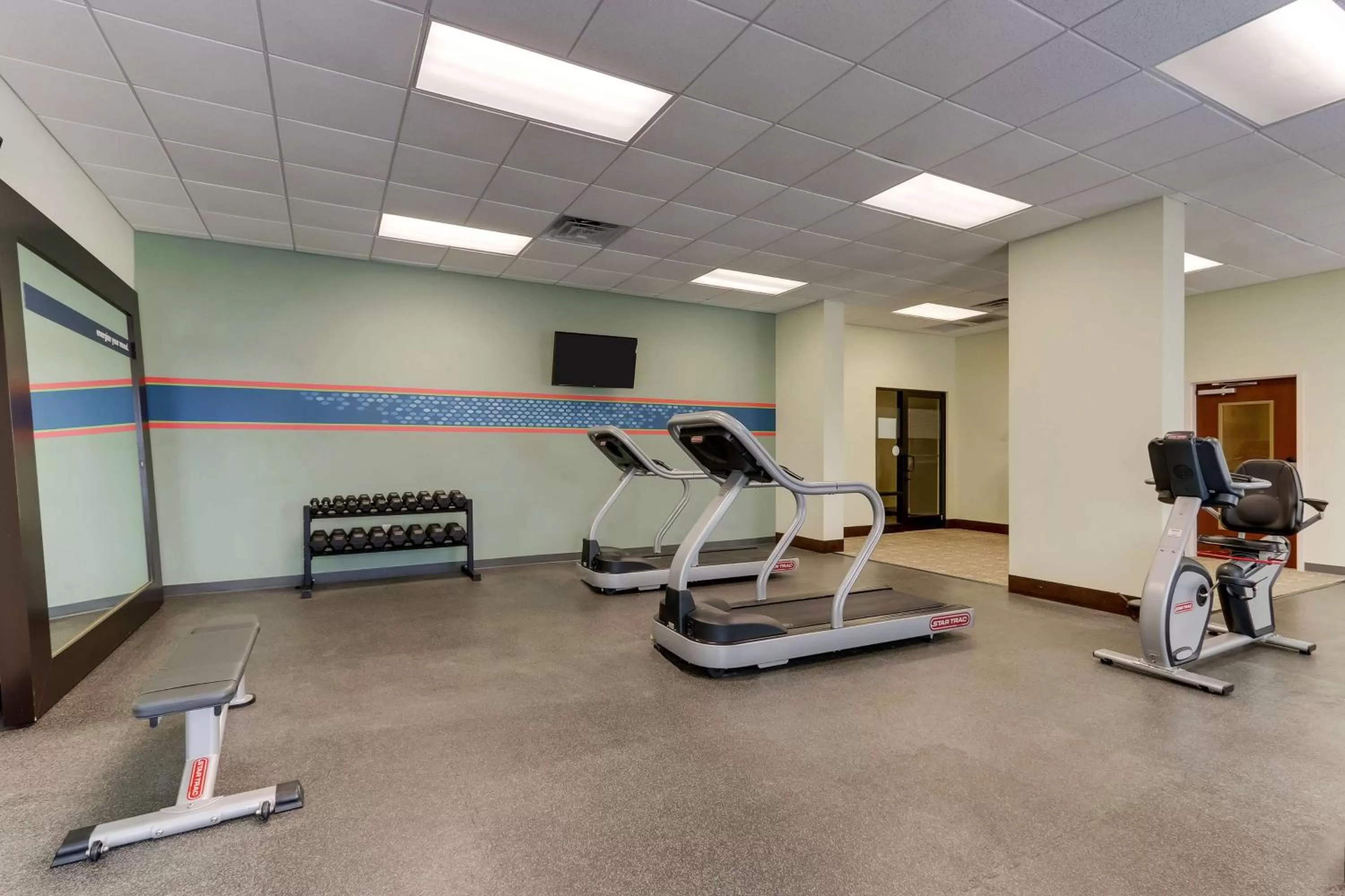 Fitness centre/facilities in Hampton Inn and Suites Swansboro Near Camp Lejeune