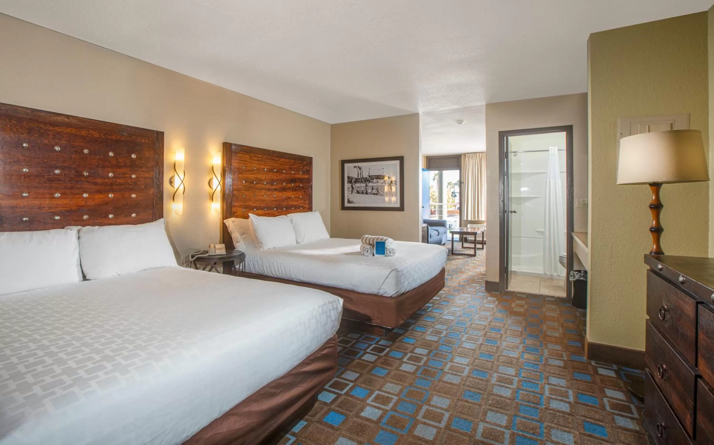 Bedroom, Bed in The Nautical Beachfront Resort