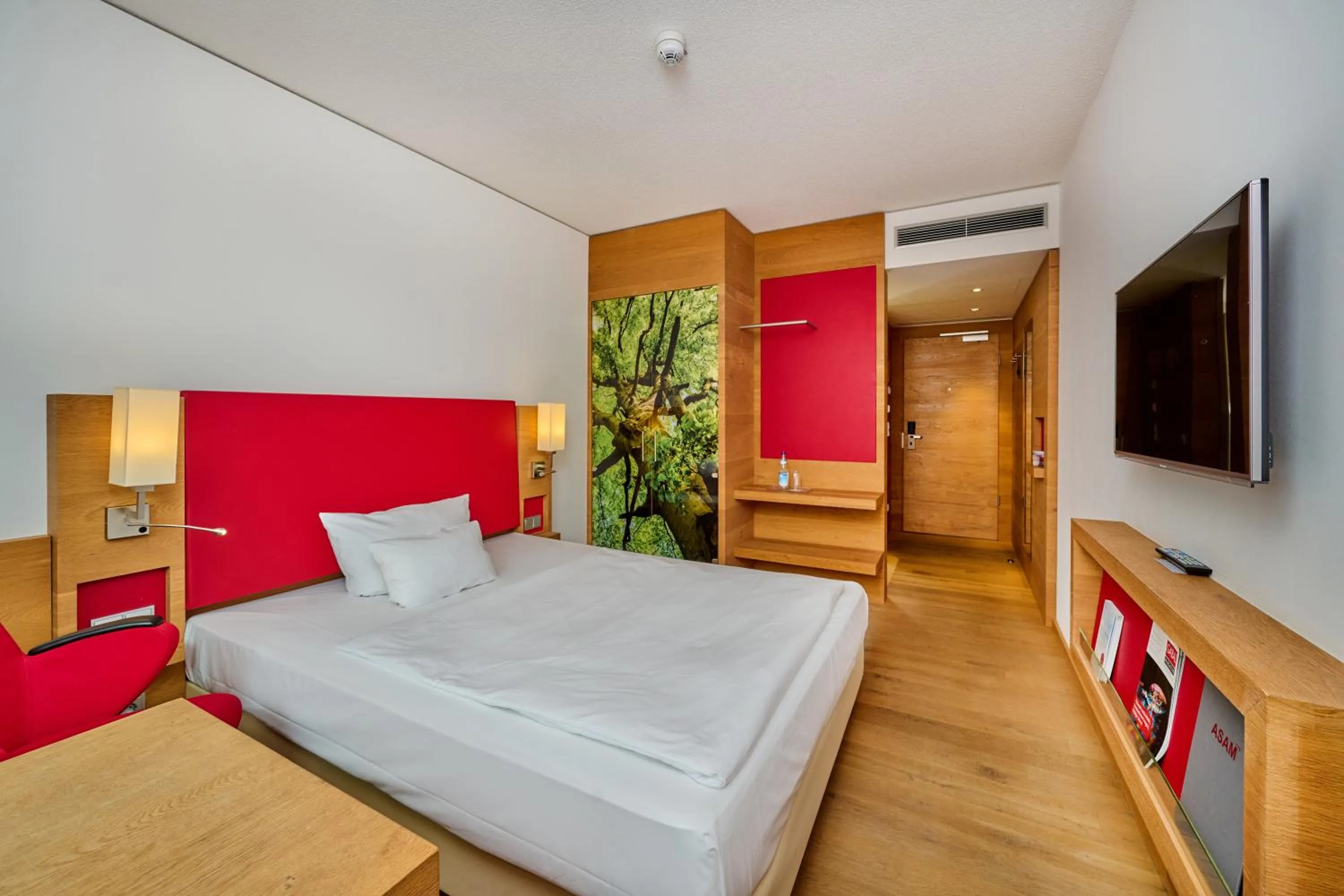 Photo of the whole room, Bed in Asam Hotel