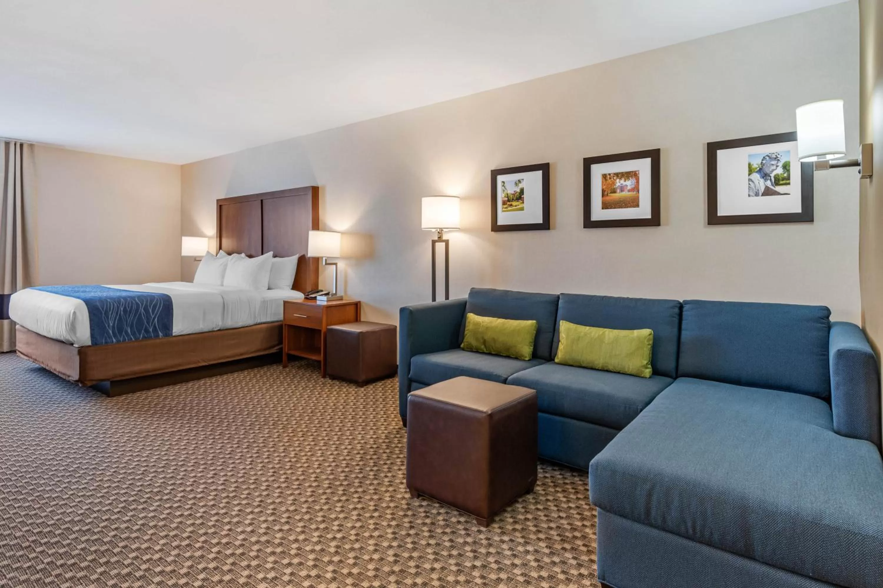 King Suite with Sofa Bed - Non-Smoking in Comfort Inn & Suites near Route 66
