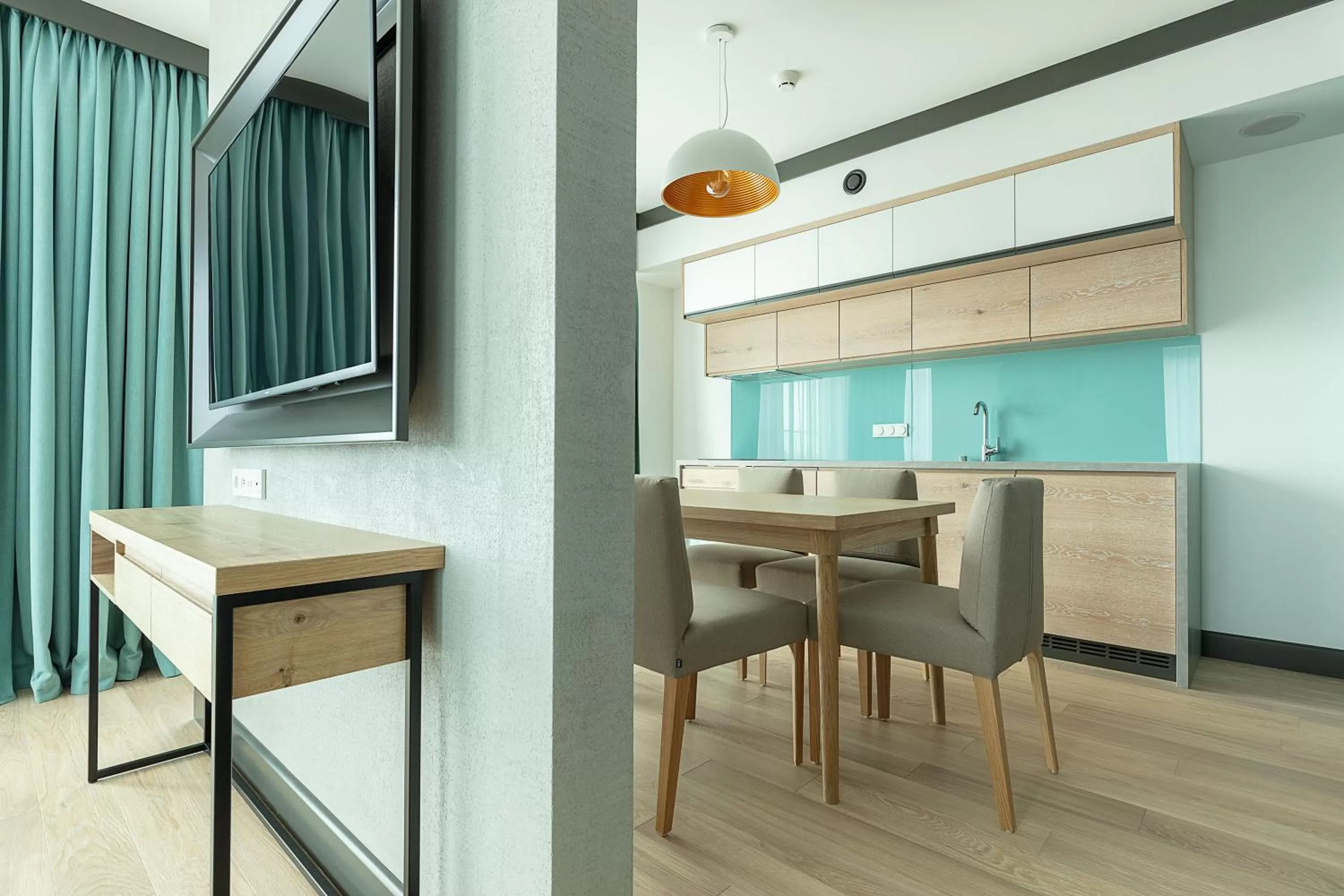 Kitchen or kitchenette in Gwiazda Morza Resort SPA&SPORT