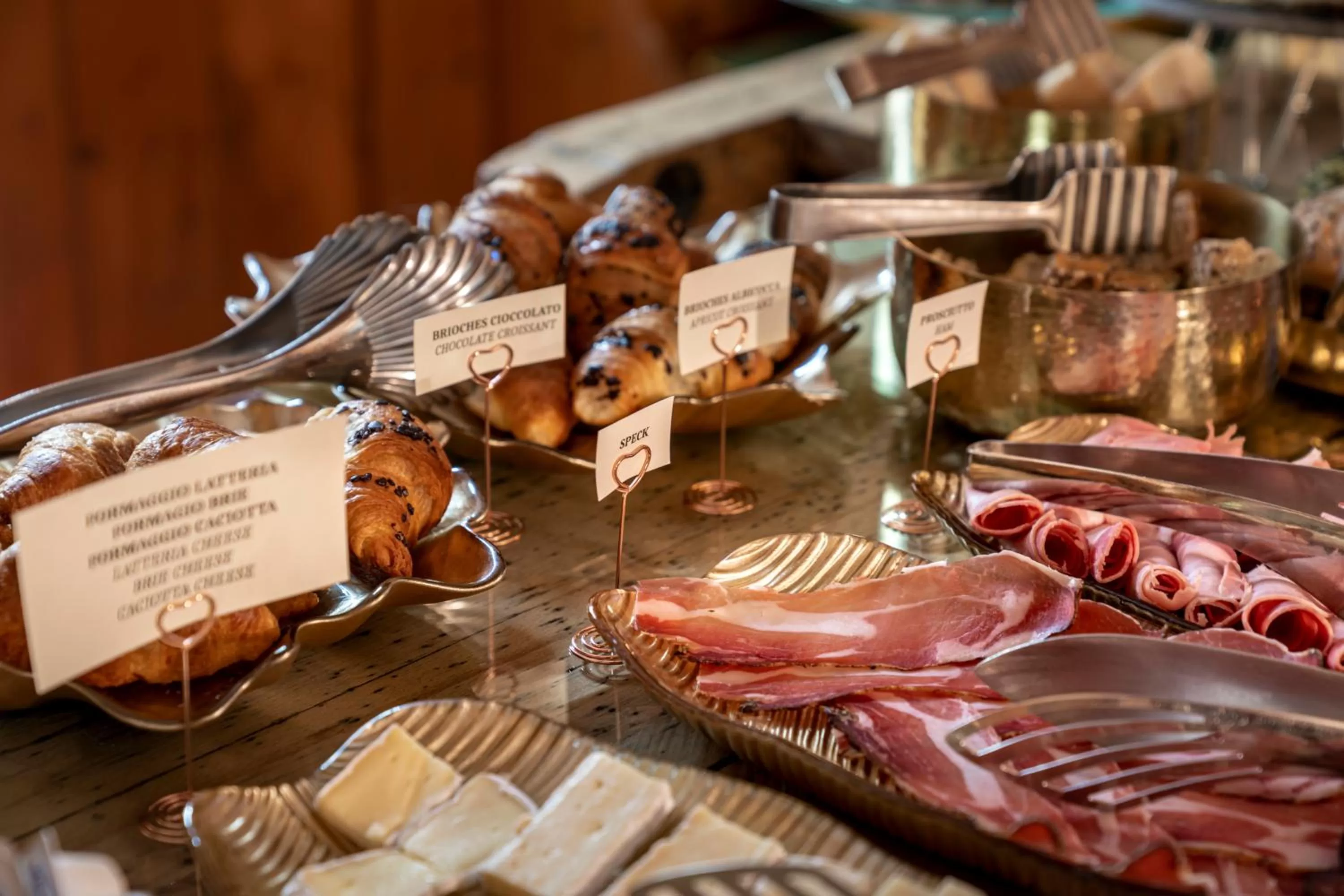 Food and drinks in Ambra Cortina Luxury&Fashion Hotel