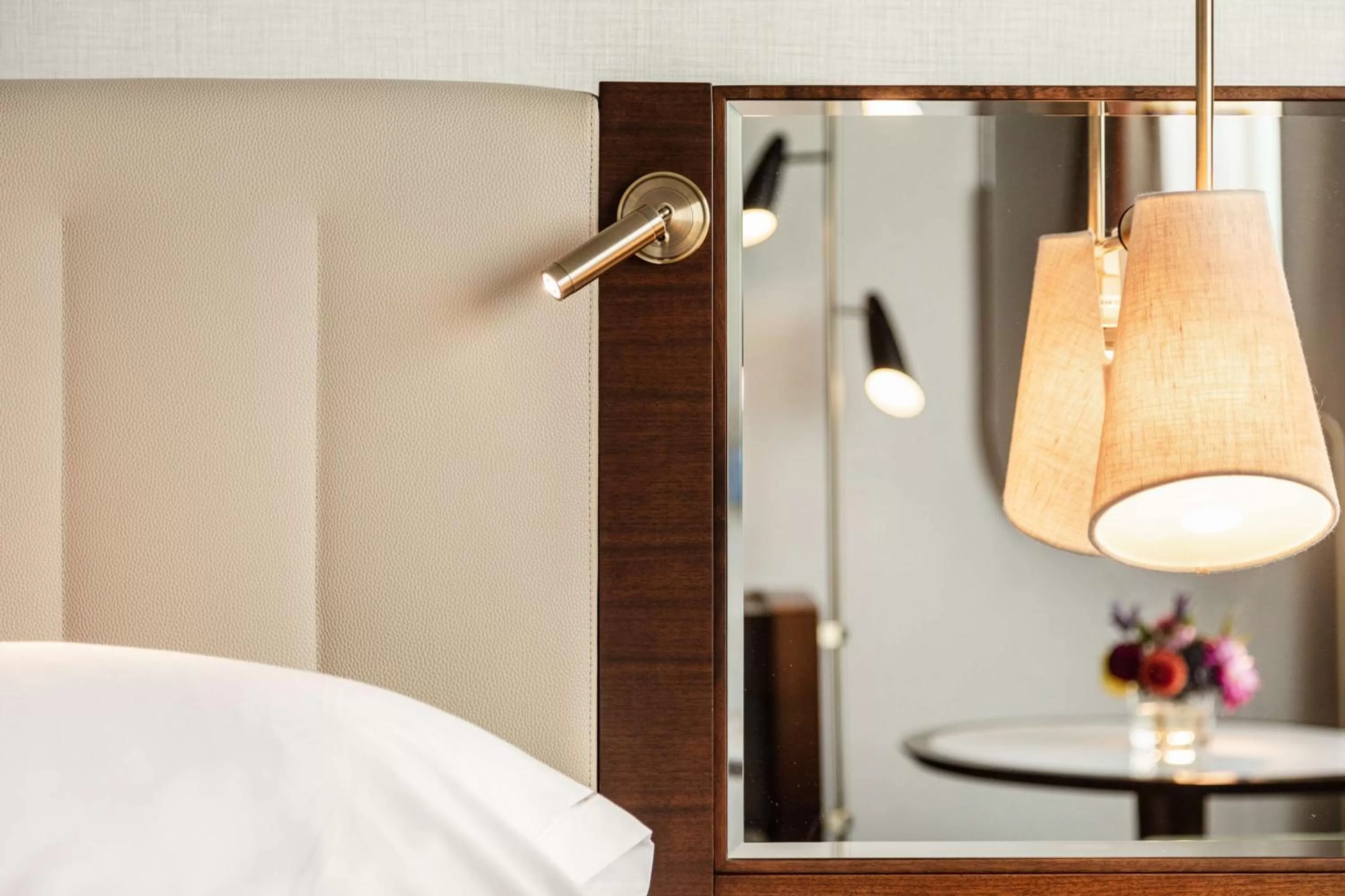 Bed in Hilton Amsterdam