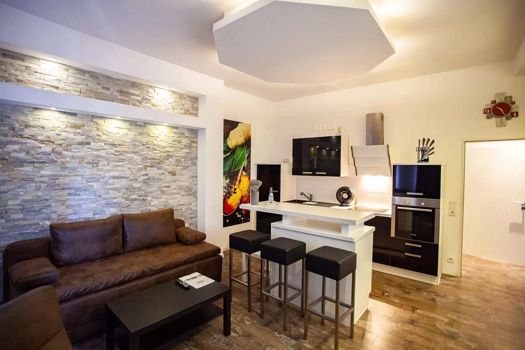 Kitchen or kitchenette in Hotel Ochsen