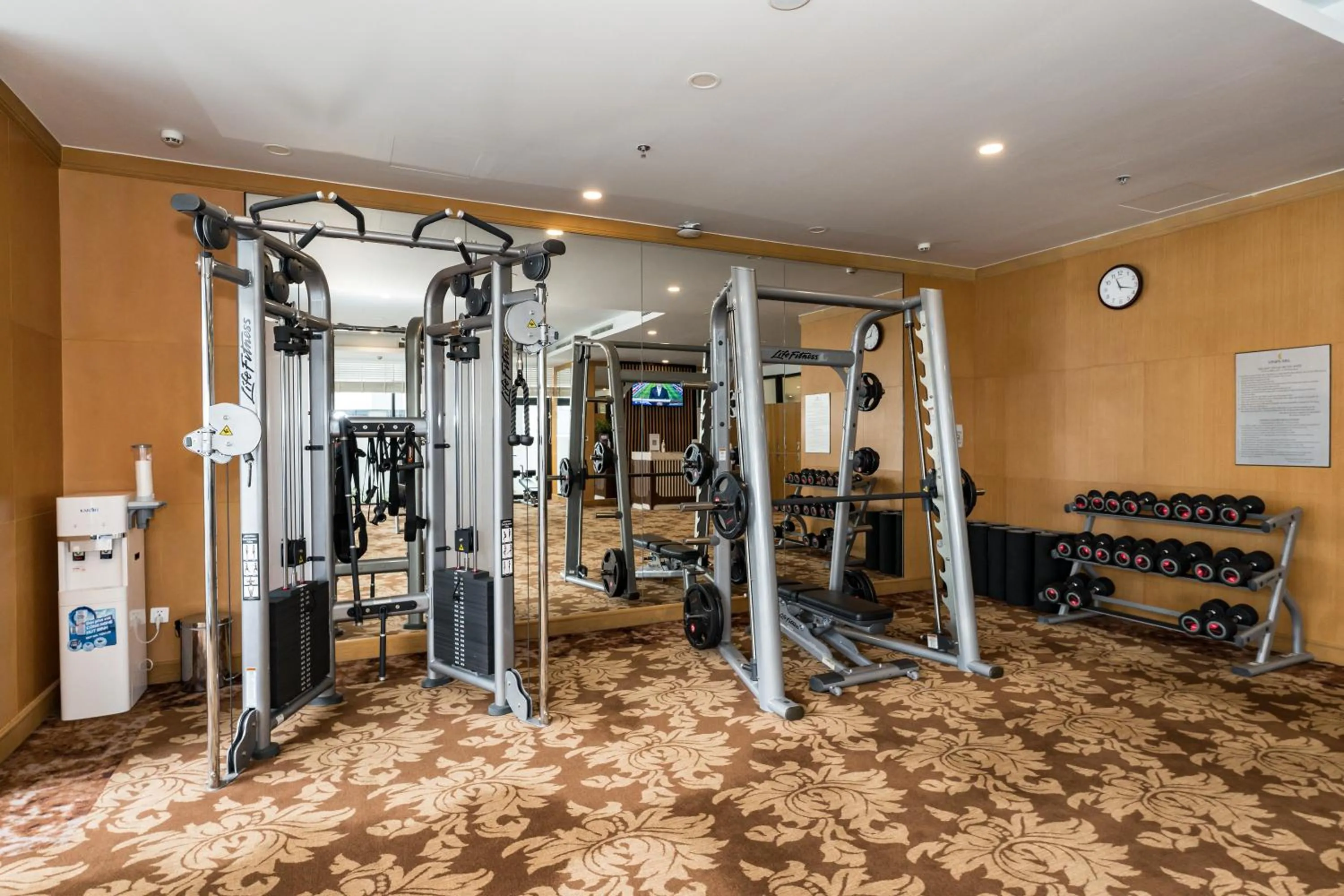 Fitness centre/facilities in Vinpearl Beachfront Nha Trang