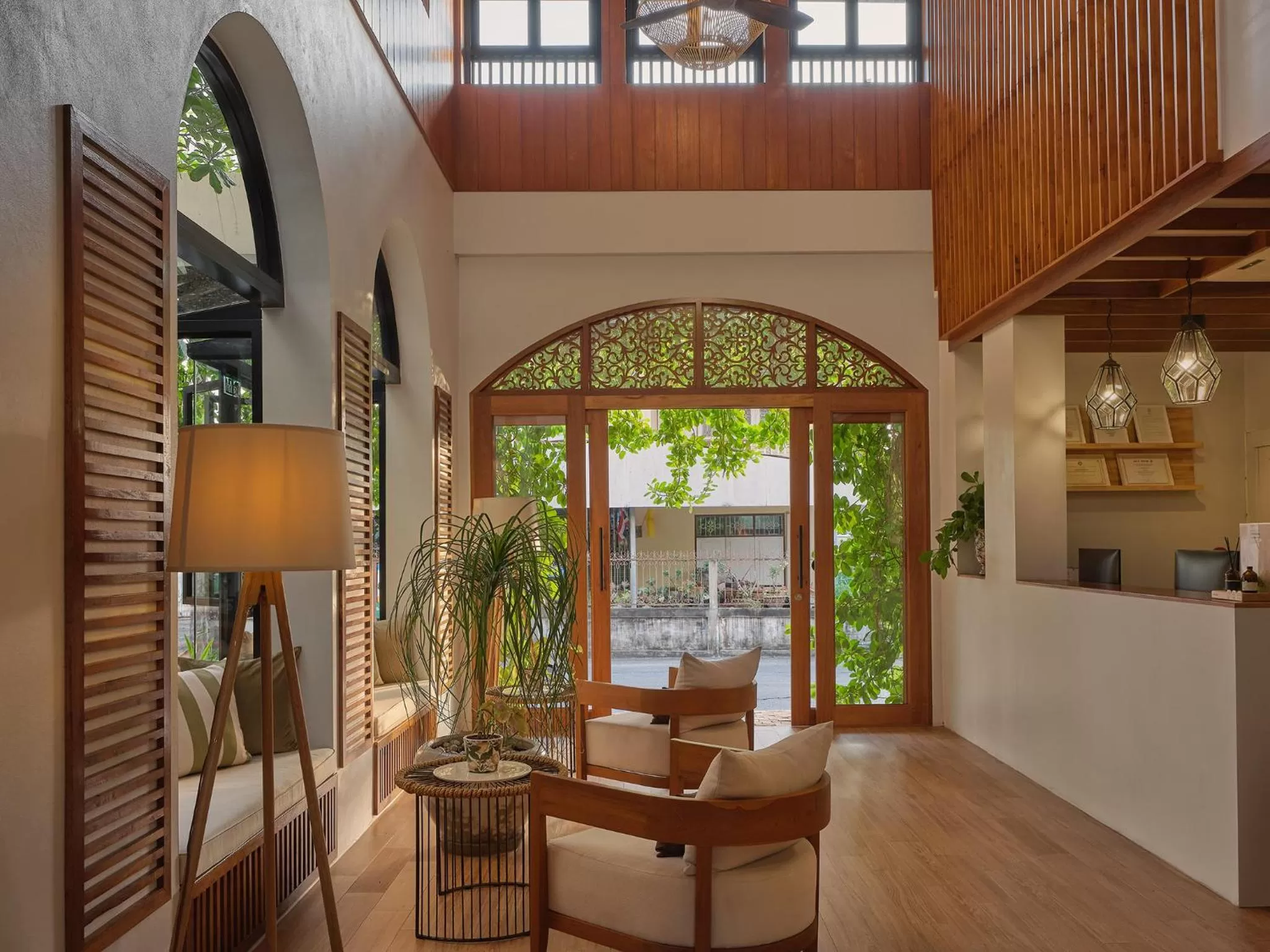 Lobby or reception in The Motifs Eco Hotel - SHA Extra Plus