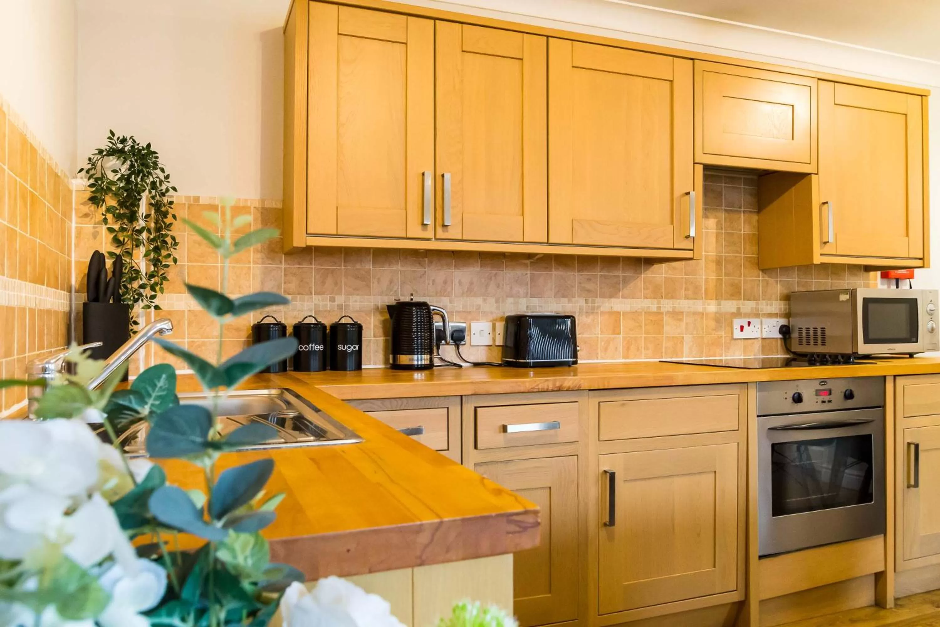 Kitchen or kitchenette in Goodramgate Apartments