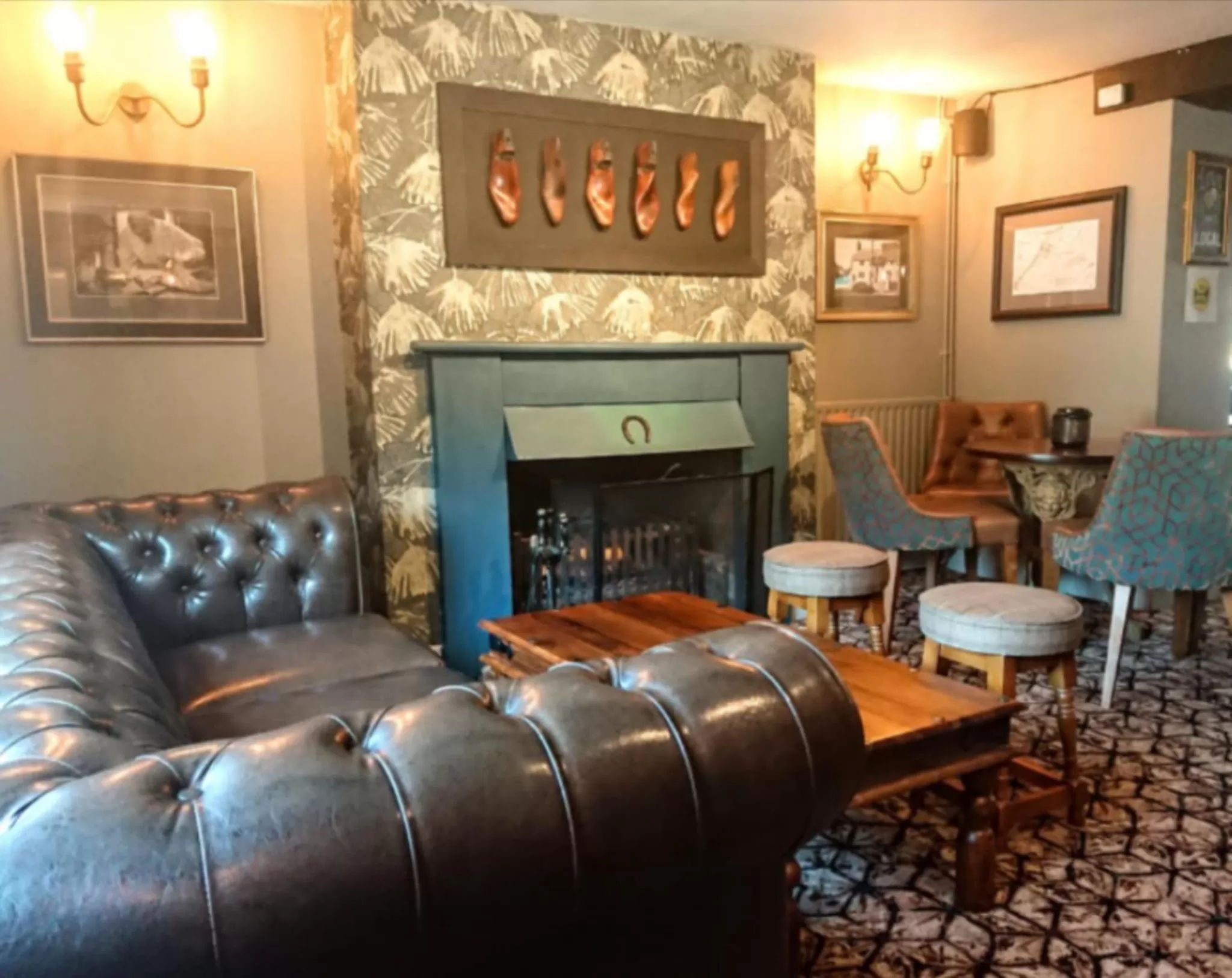 Living room in The Boot Inn Rutland