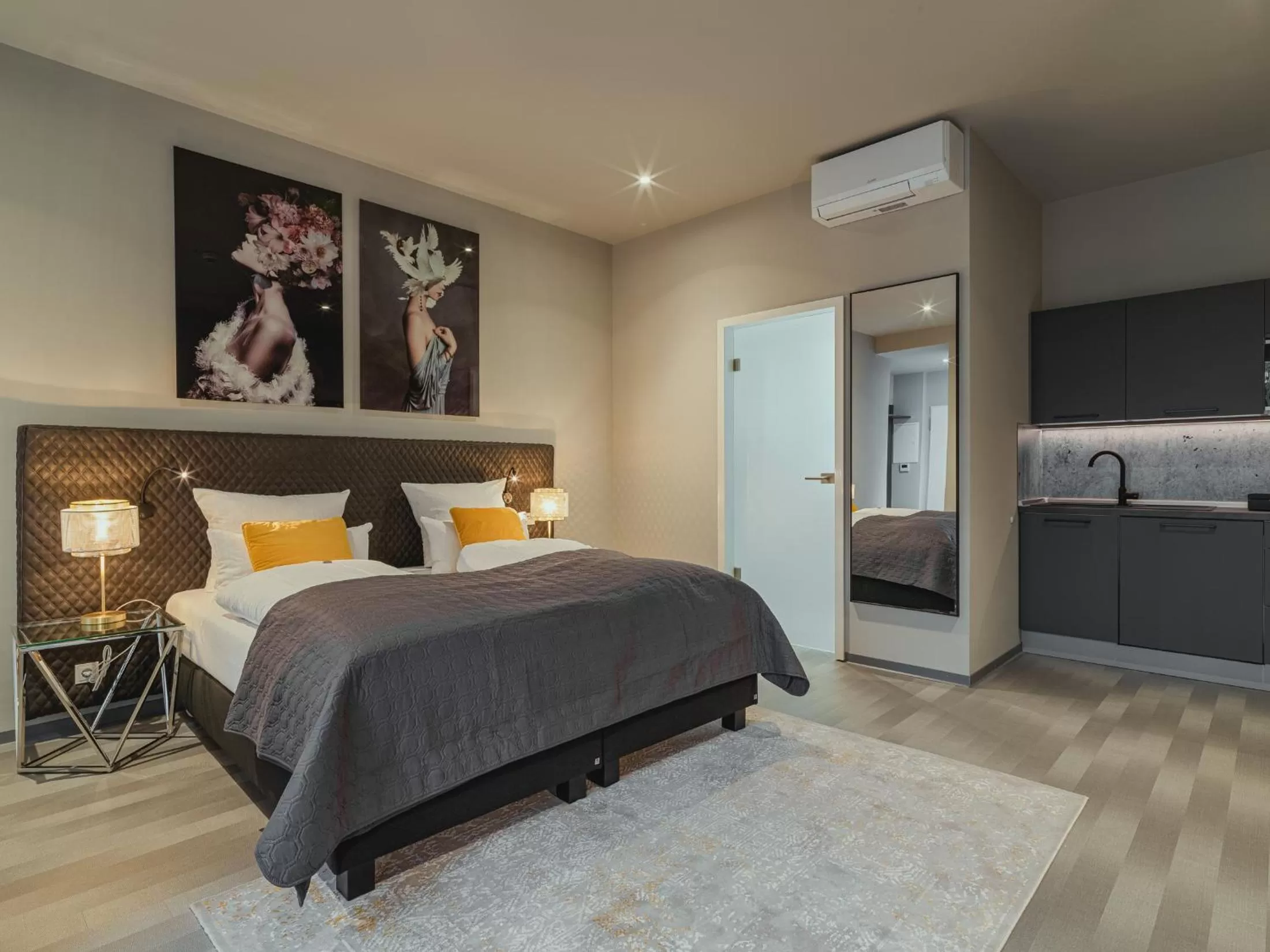 Bed in BS Boutique Hotel