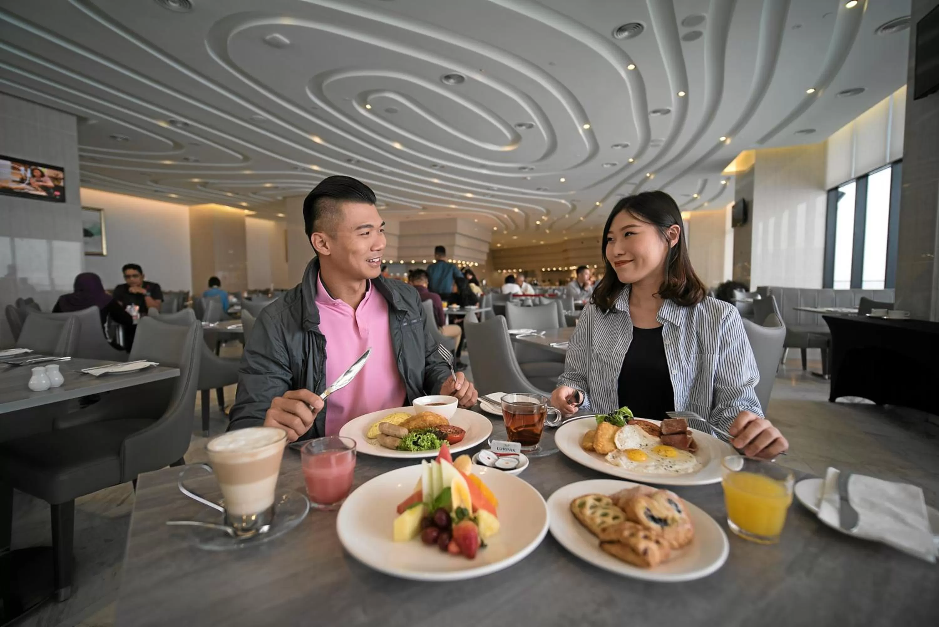 Breakfast in Grand Ion Delemen Hotel