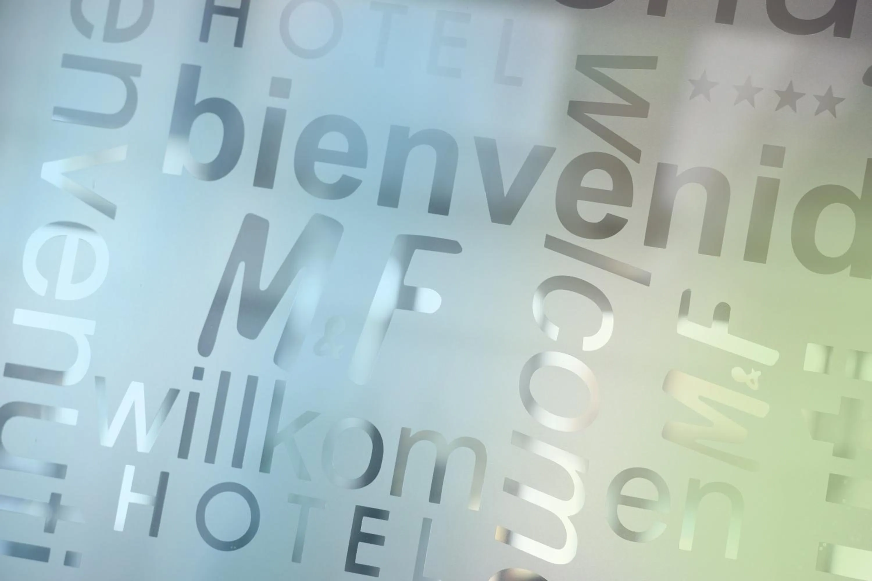 Decorative detail in M&F Hotel