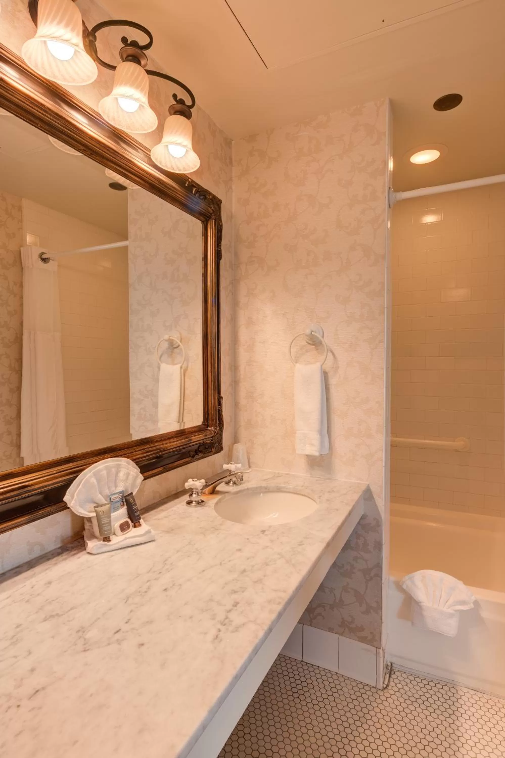 Bathroom in Gaslamp Plaza Suites
