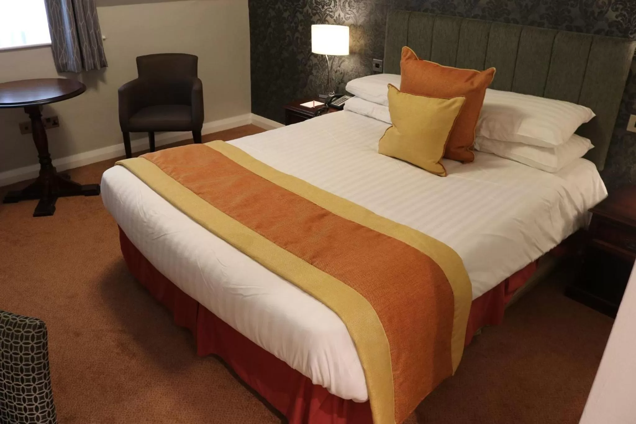 Bedroom, Bed in The Villa Country House Hotel