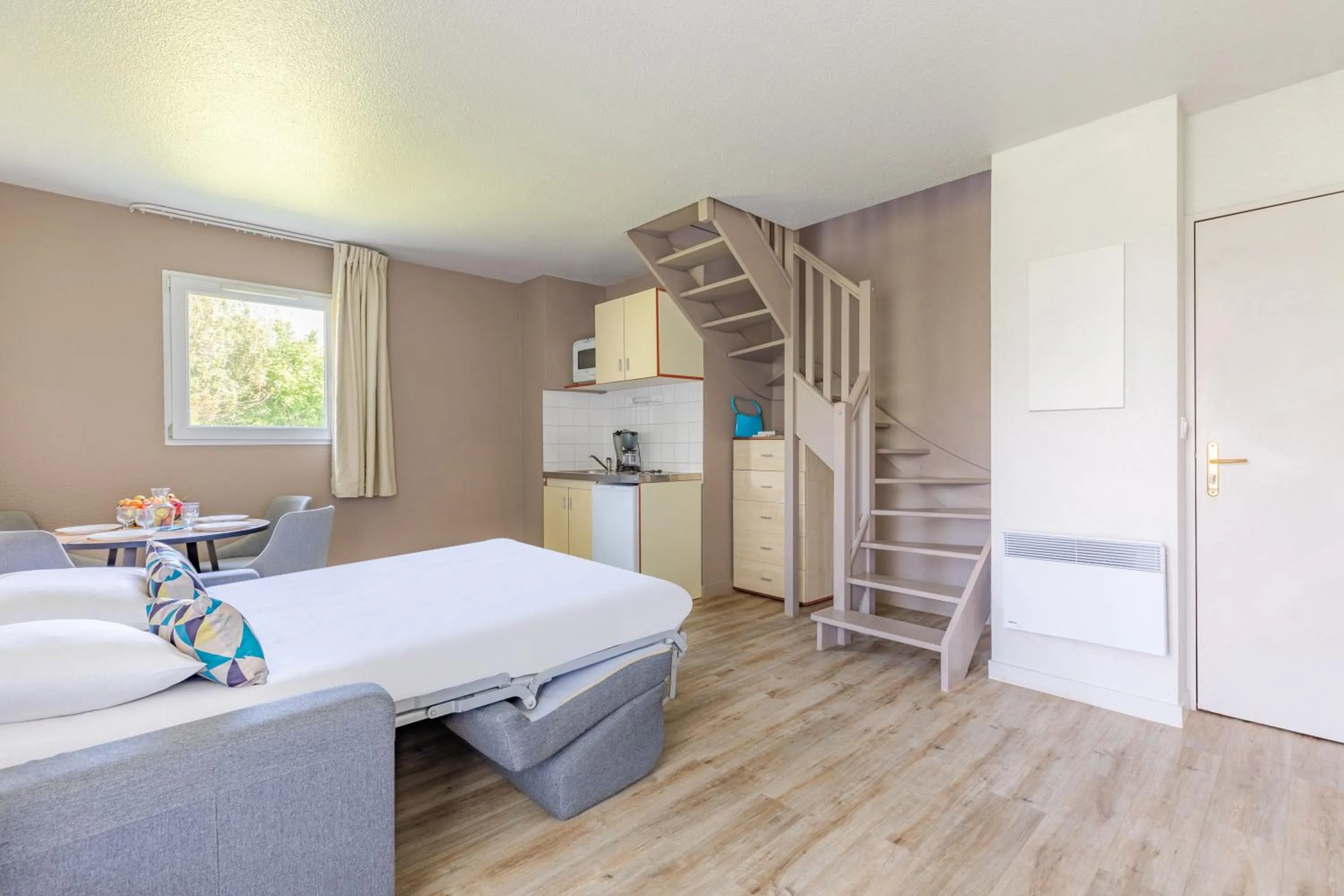 Bed in Appart'City Classic Rennes Ouest