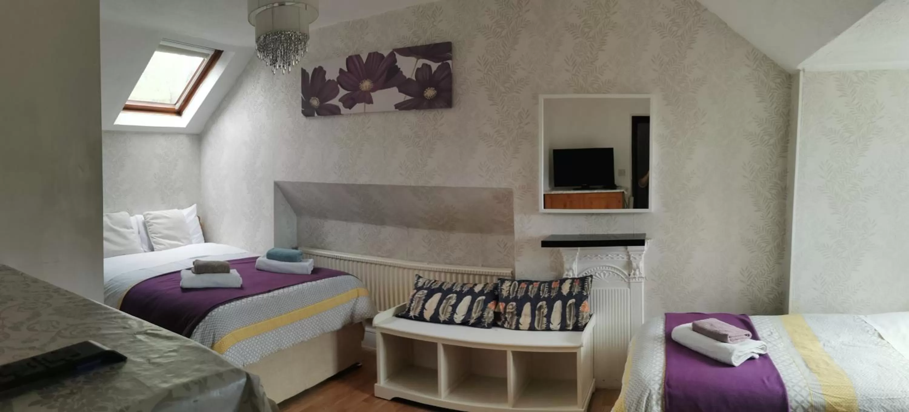 Bed in Adams Guest House